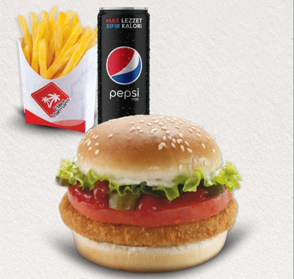 Tavuk Burger Menü