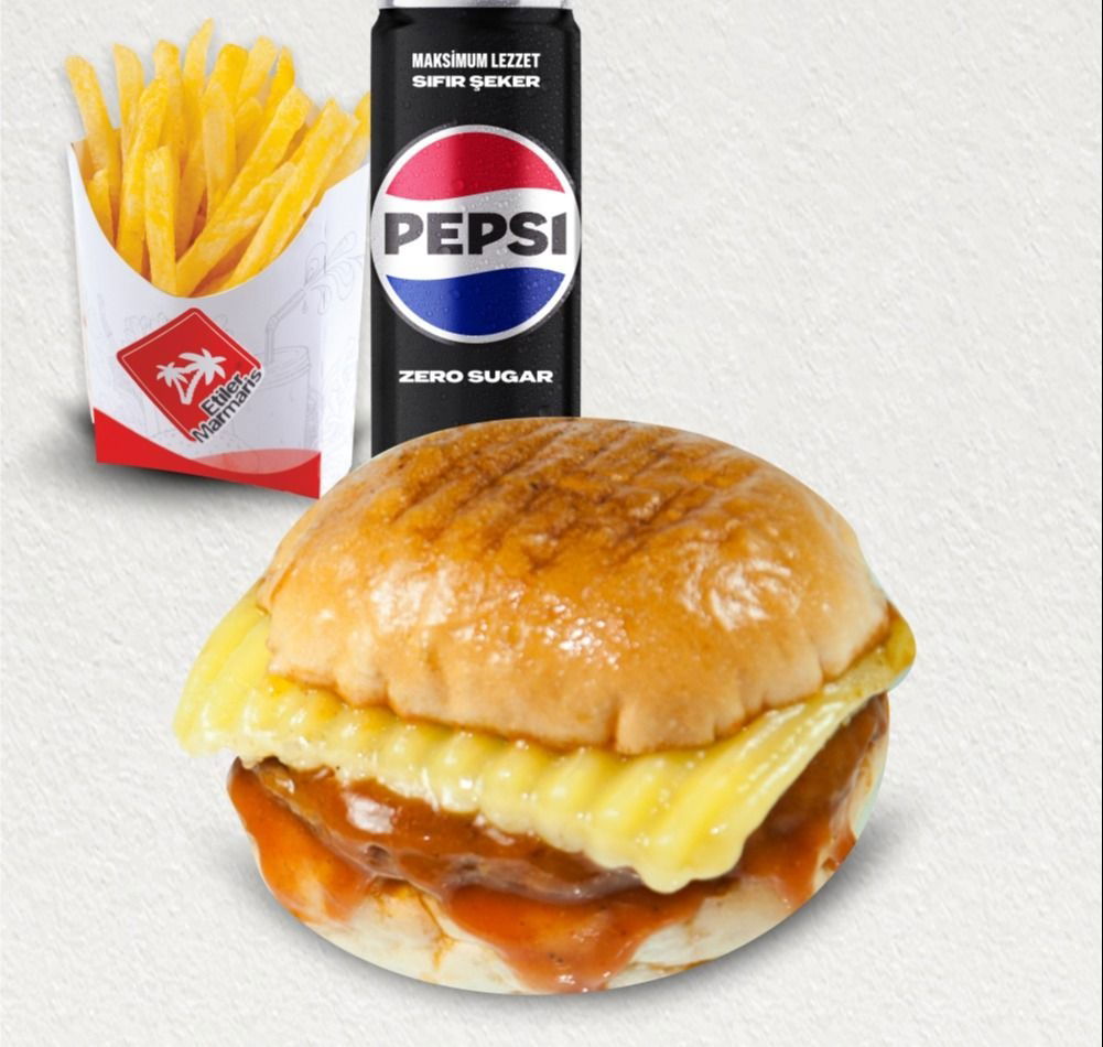 Islak Cheeseburger Menü