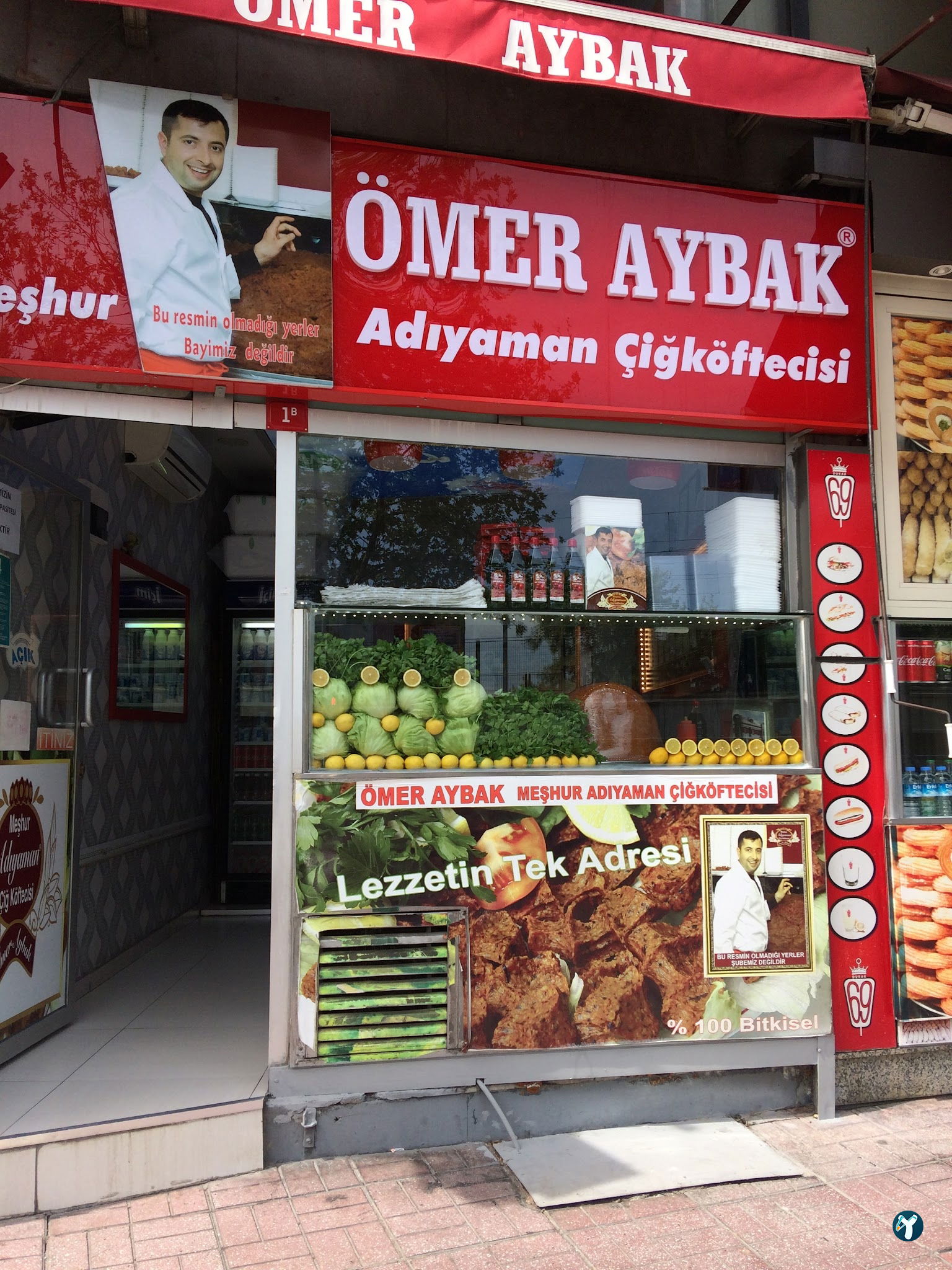 Meşhur Adıyaman Çiğköftecisi Ömer Aybak Kartal (Yukarı Mah. )