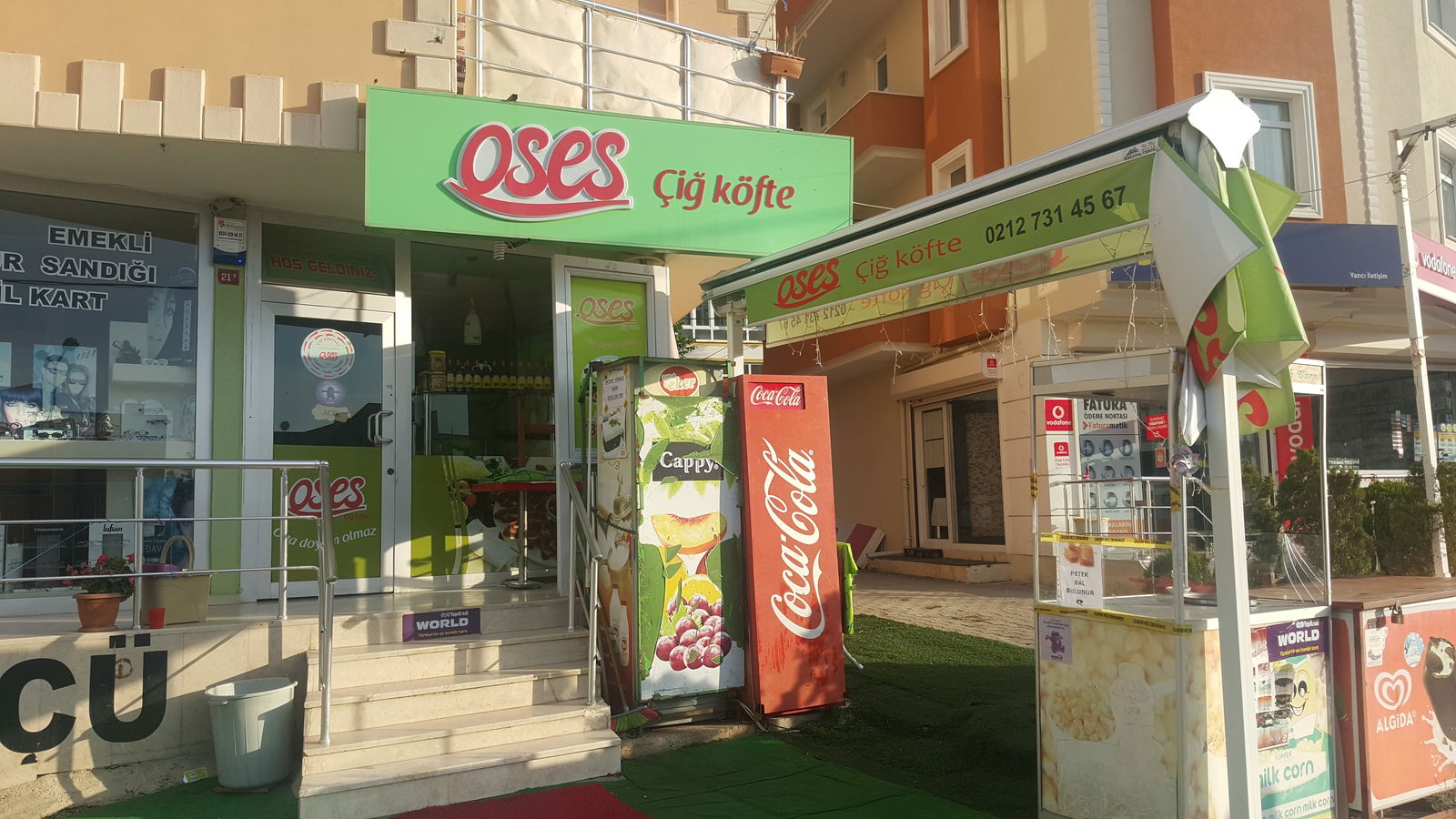 OSES ÇİĞKÖFTE. PAKET SERVİSİMİZ YOKTUR. SADECE ÇOKLU SİPARİŞLERE GİDİLİR