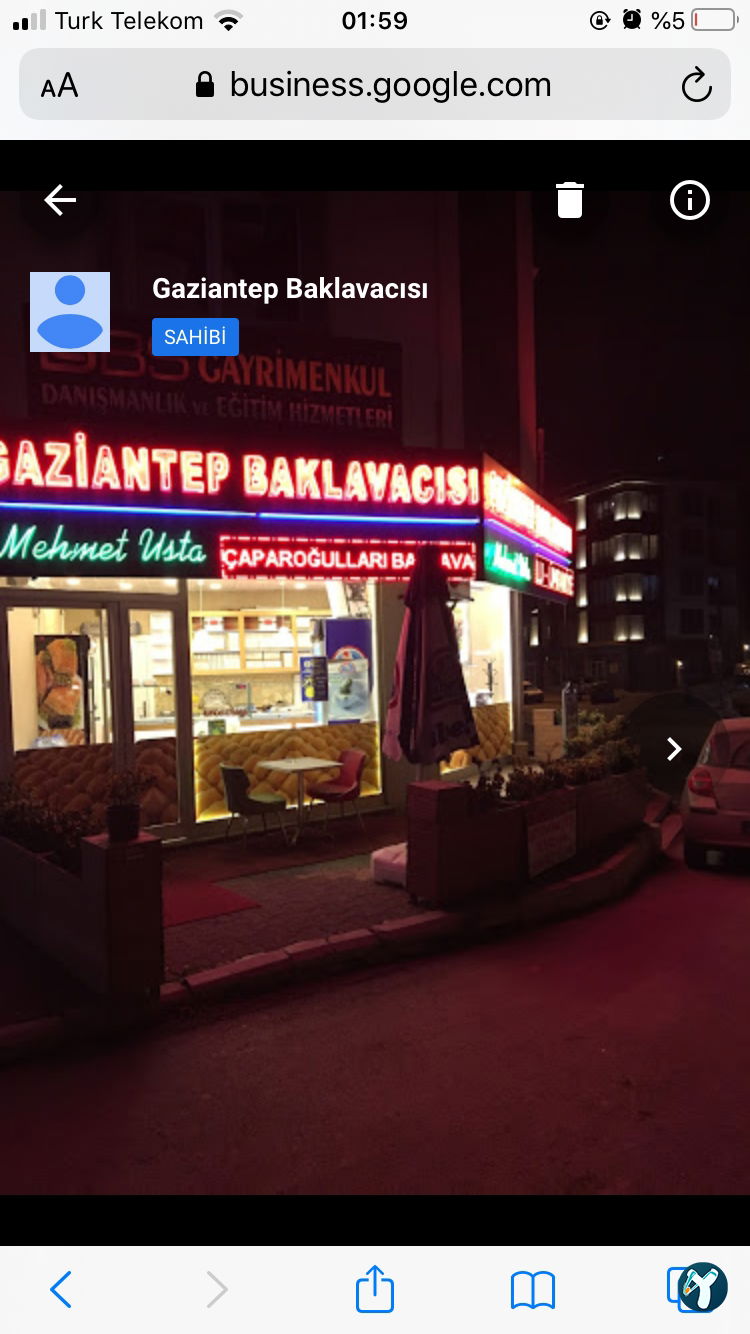 Gaziantep Baklavacısı Çaparoğulları