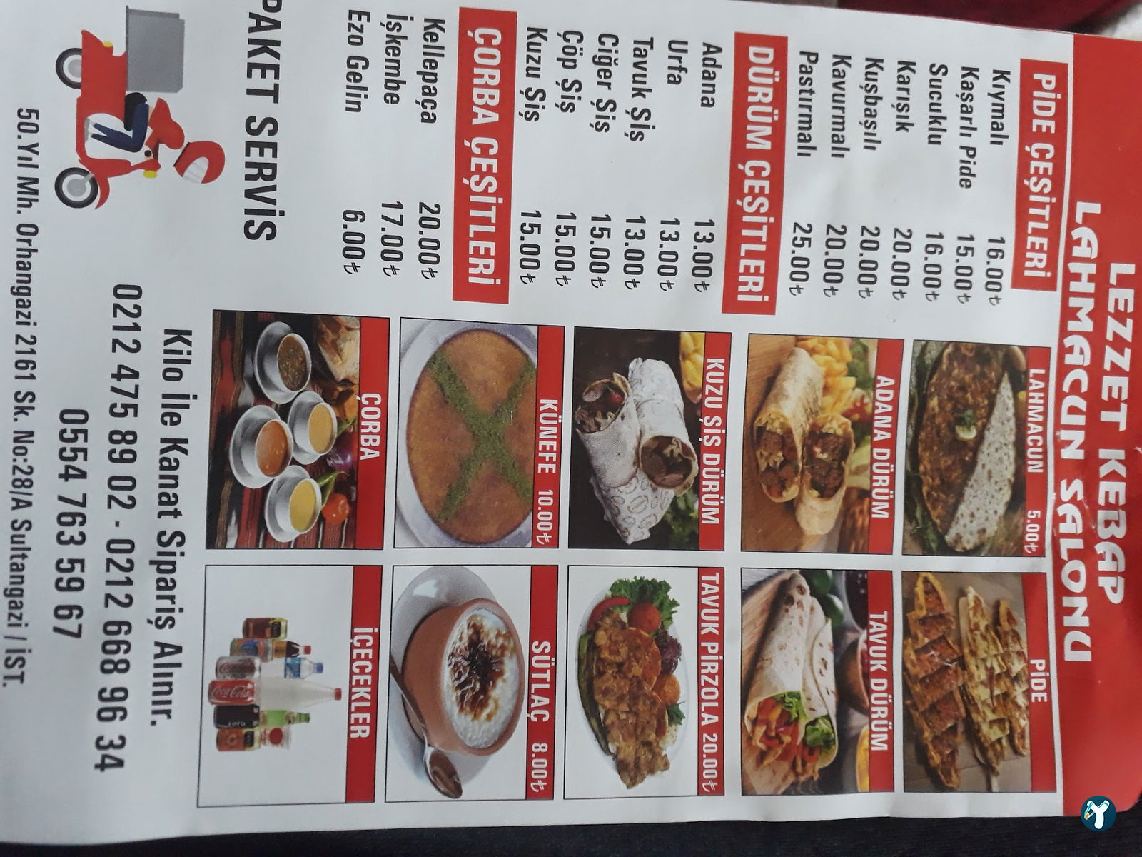 Lezzet Kebap Ve Lahmacun Salonu