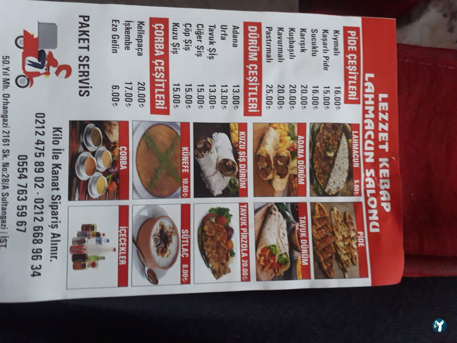 Lezzet Kebap Ve Lahmacun Salonu