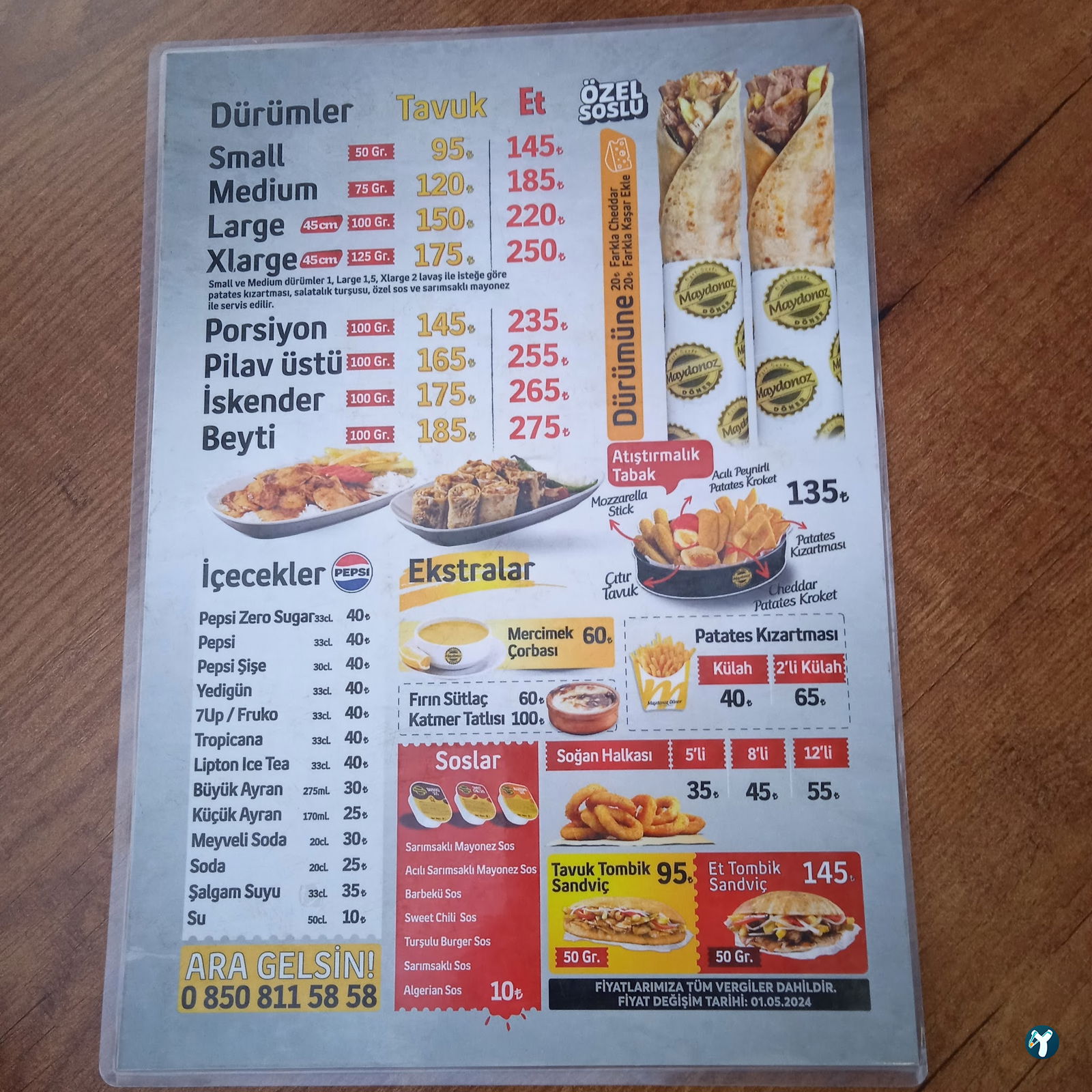 Maydonoz Döner Gölbaşı