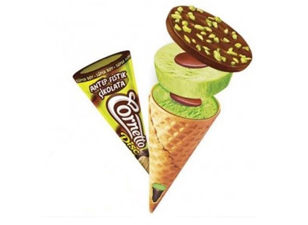 Cornetto Disc Antep Fıstık Çikolata (140 ml.)