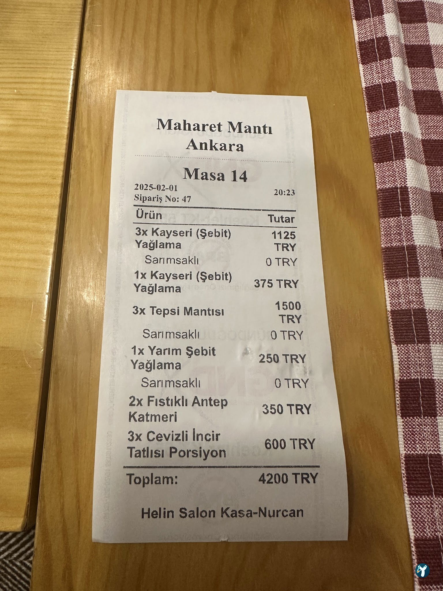 Maharet Mantı Ankara & Kayseri Yağlaması