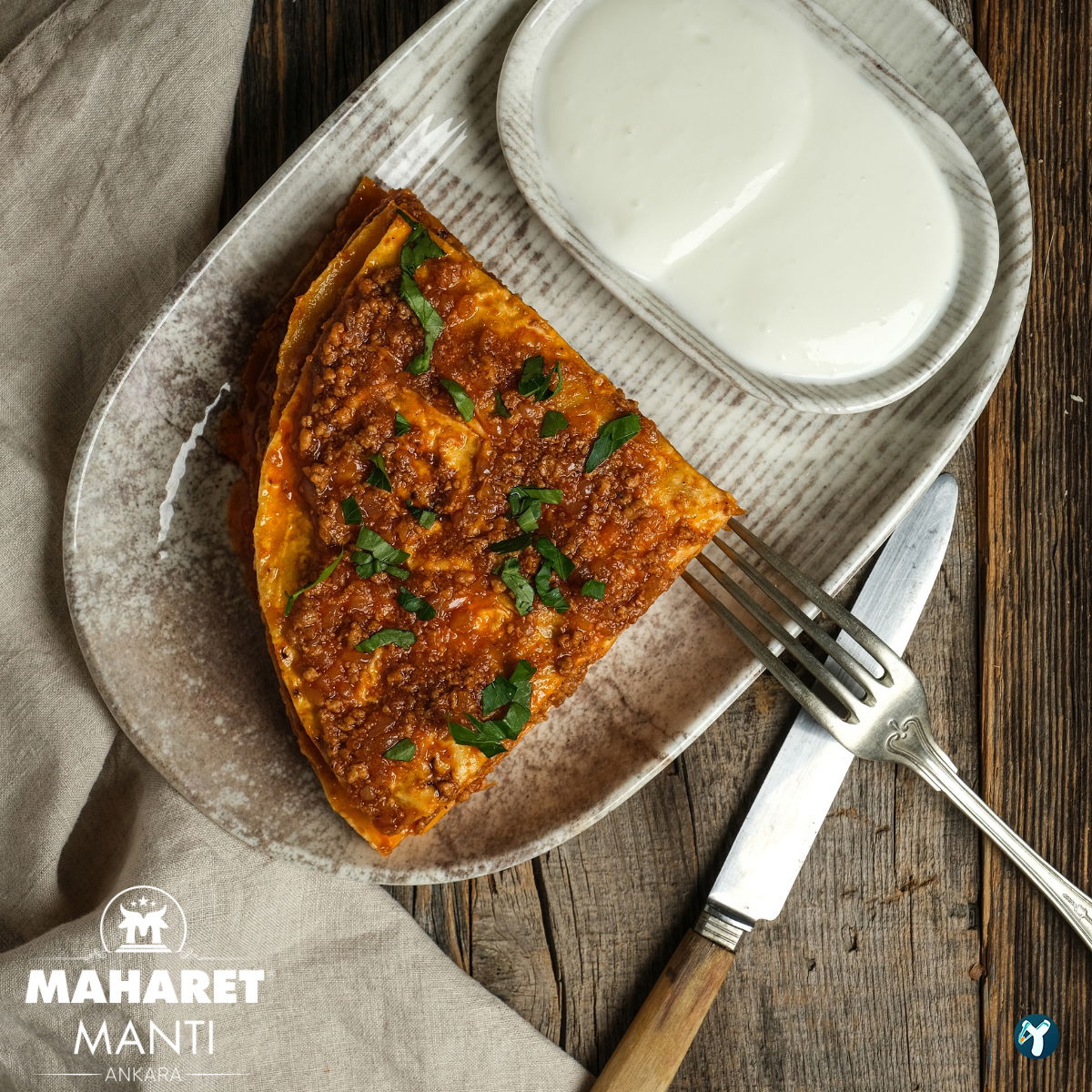 Maharet Mantı Ankara & Kayseri Yağlaması