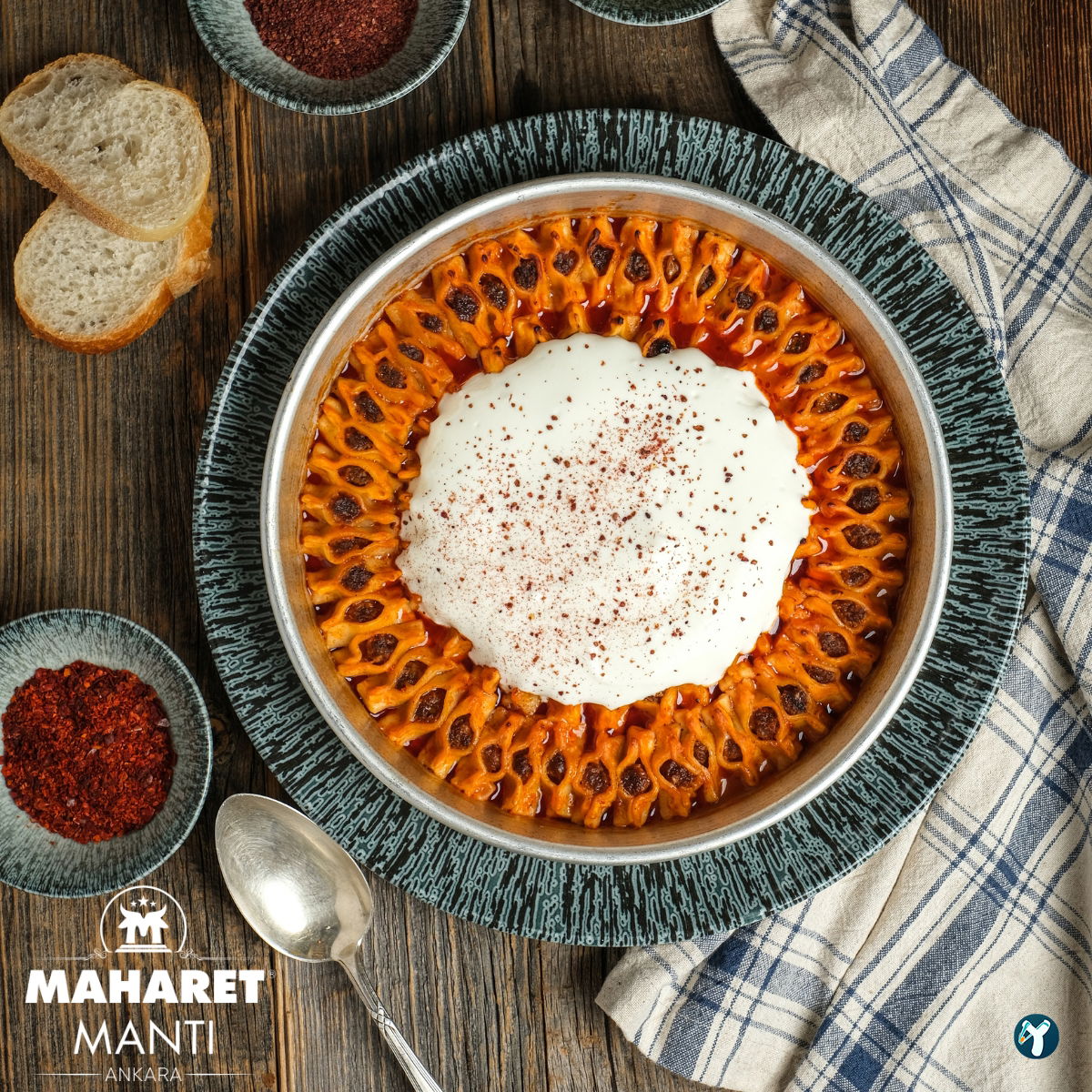 Maharet Mantı Ankara & Kayseri Yağlaması