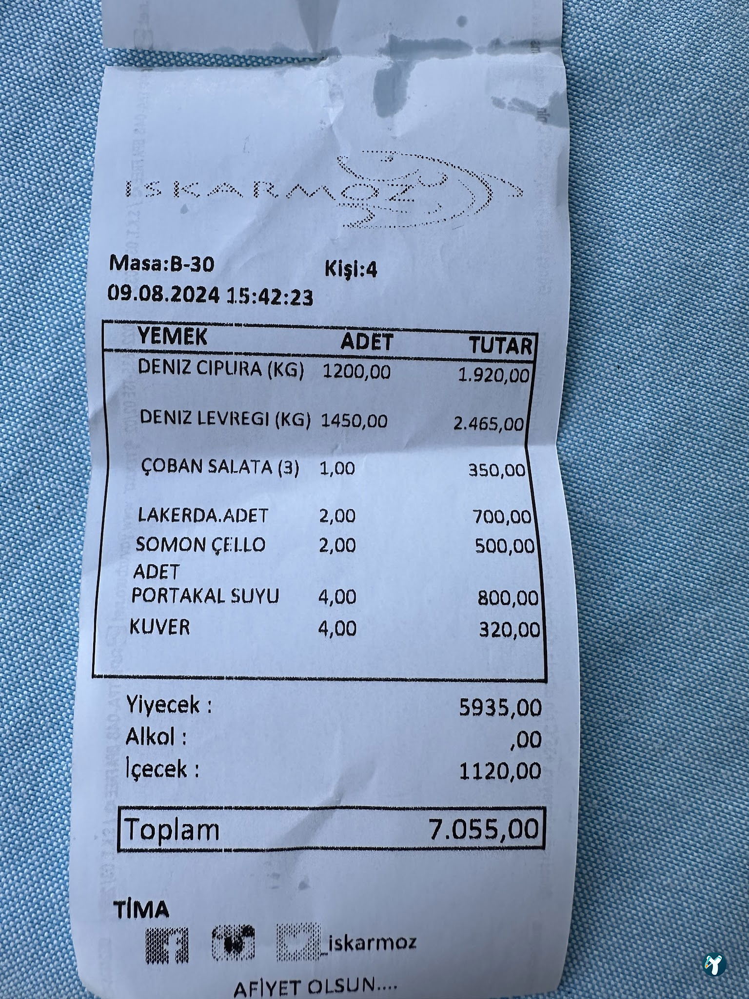 Iskarmoz Restaurant