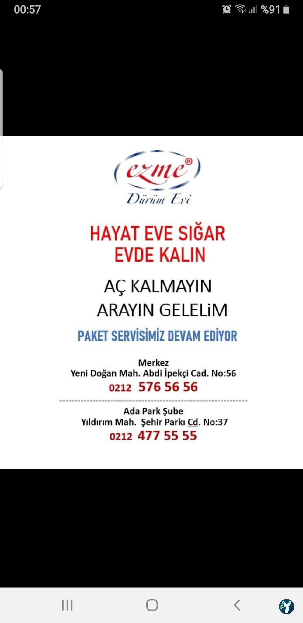 Ezme Dürüm Evi̇-Adapark