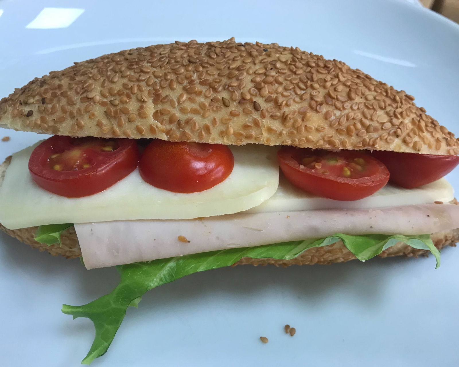 Jambonlu Kaşarlı Kumru Sandviç