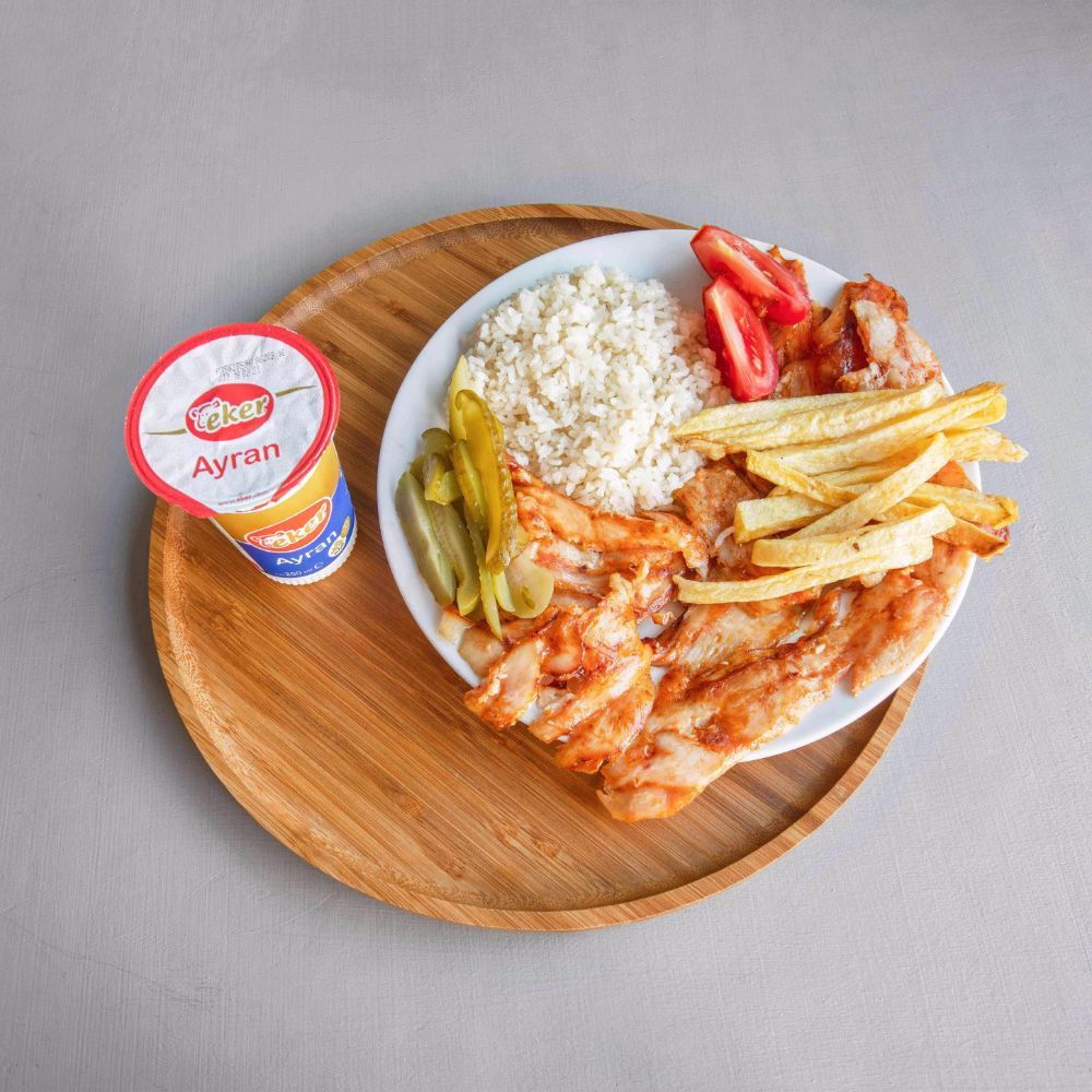 Mini Tavuk Döner Menü