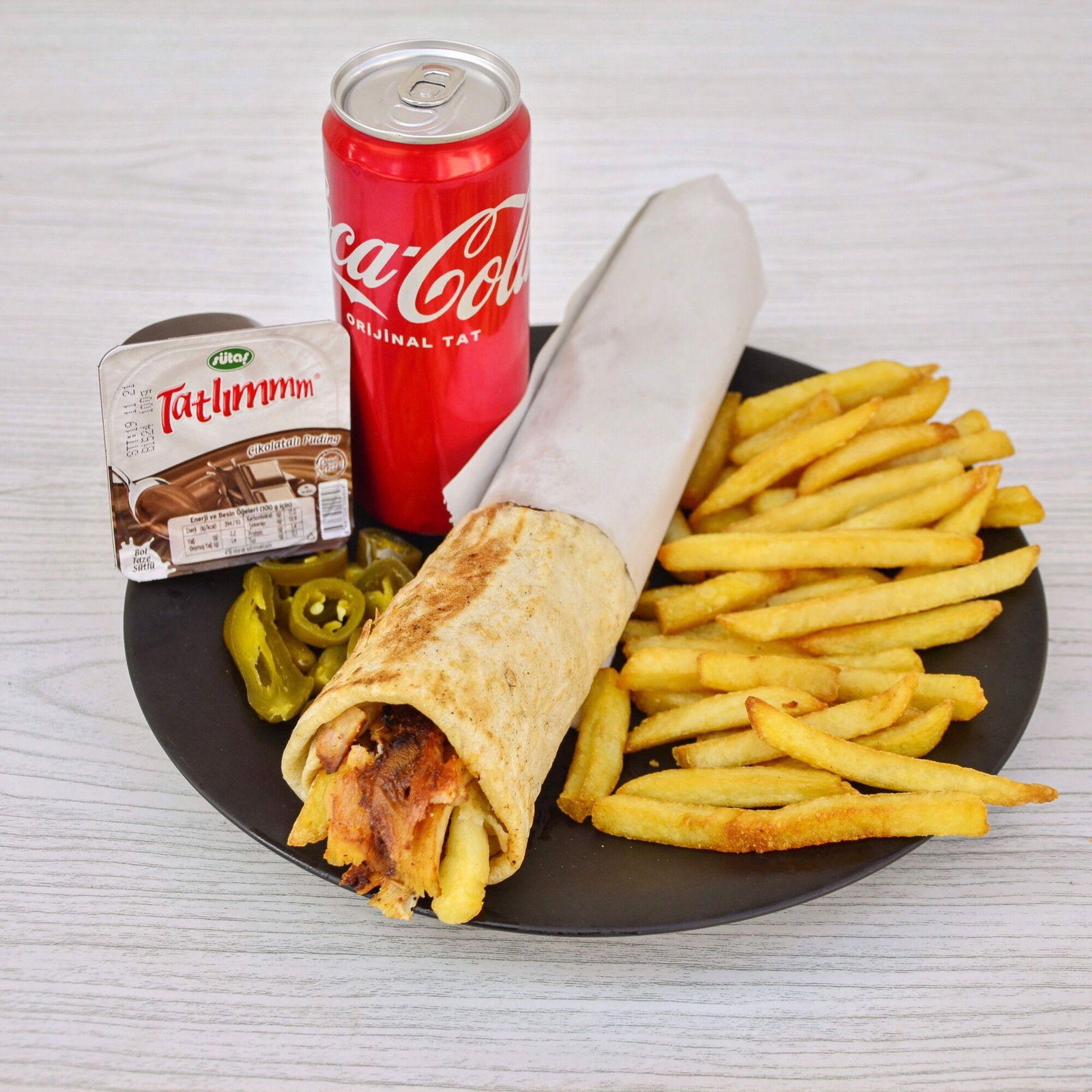 Kral Tavuk Döner Menü