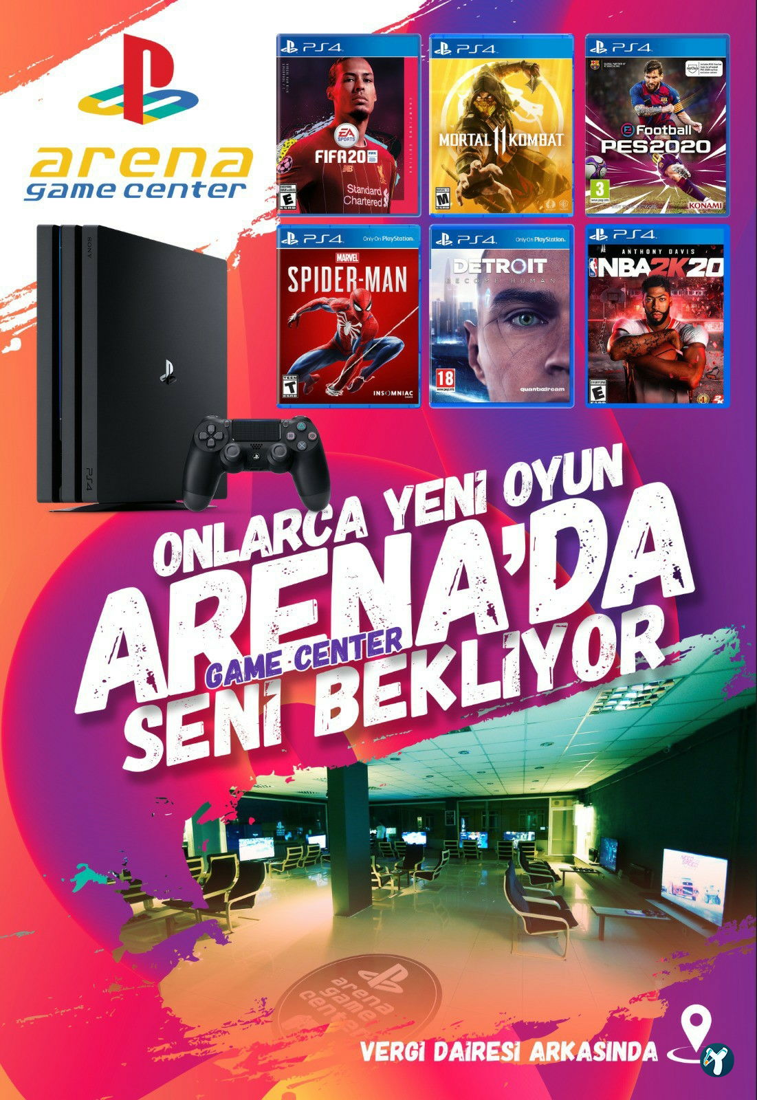 Arena Game Playstation