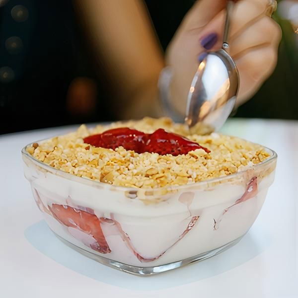 Çilekli Puding