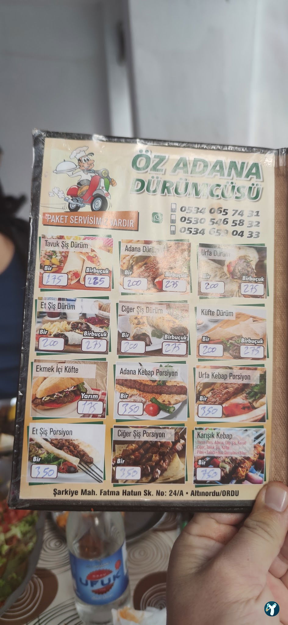 Öz Adana Dürümcüsü Ordu