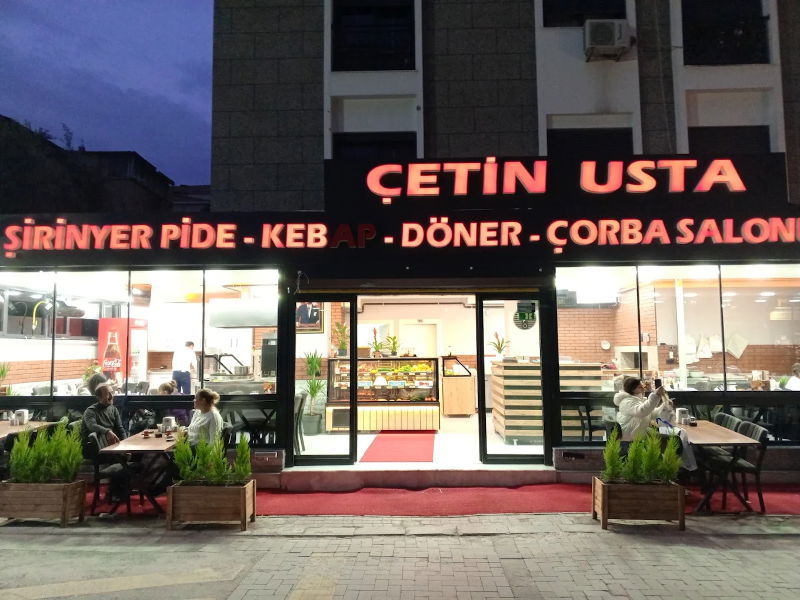 Çetin usta şirinyer pide kebap çorba salonu