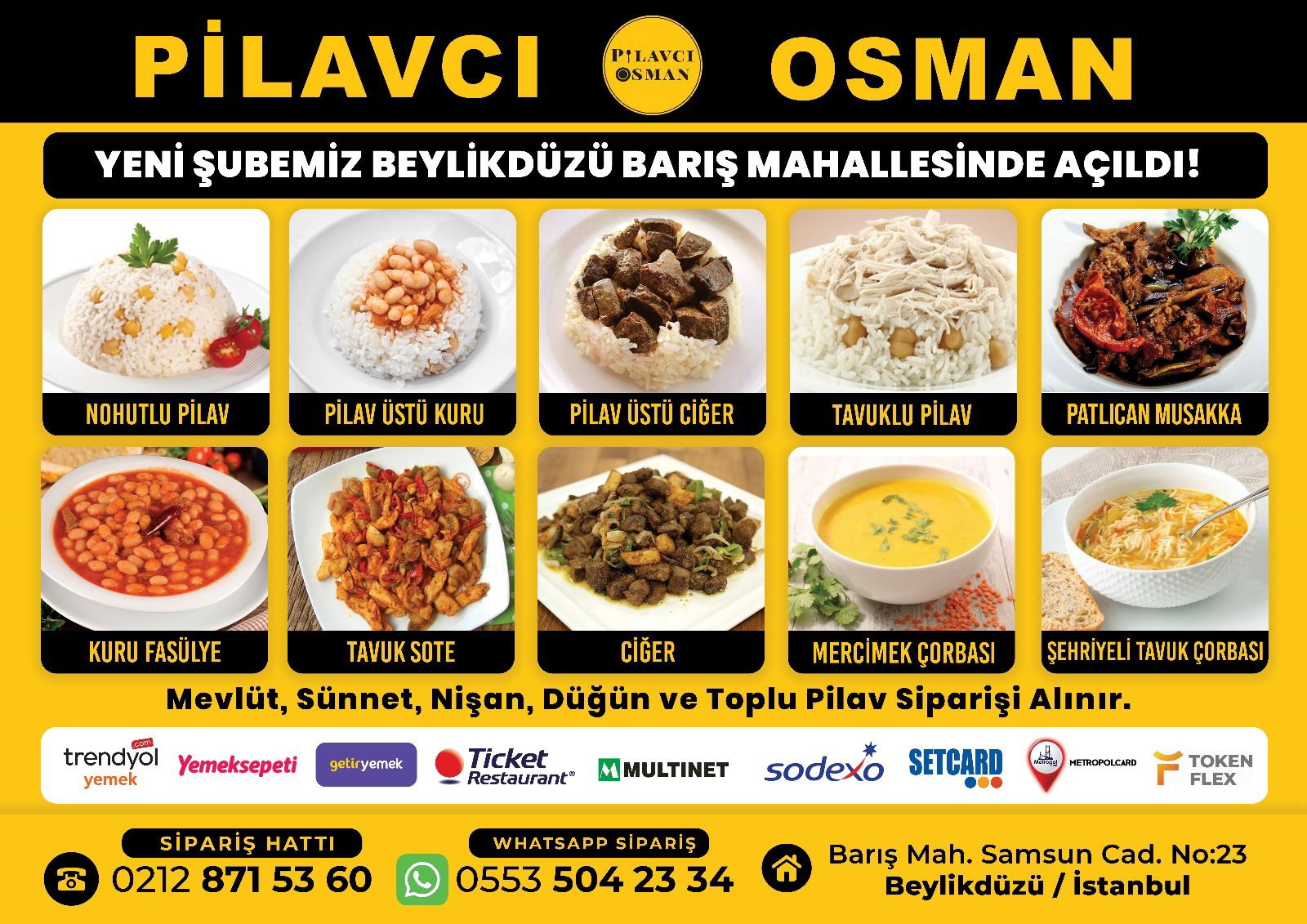 Pilavcı Osman Beylikdüzü