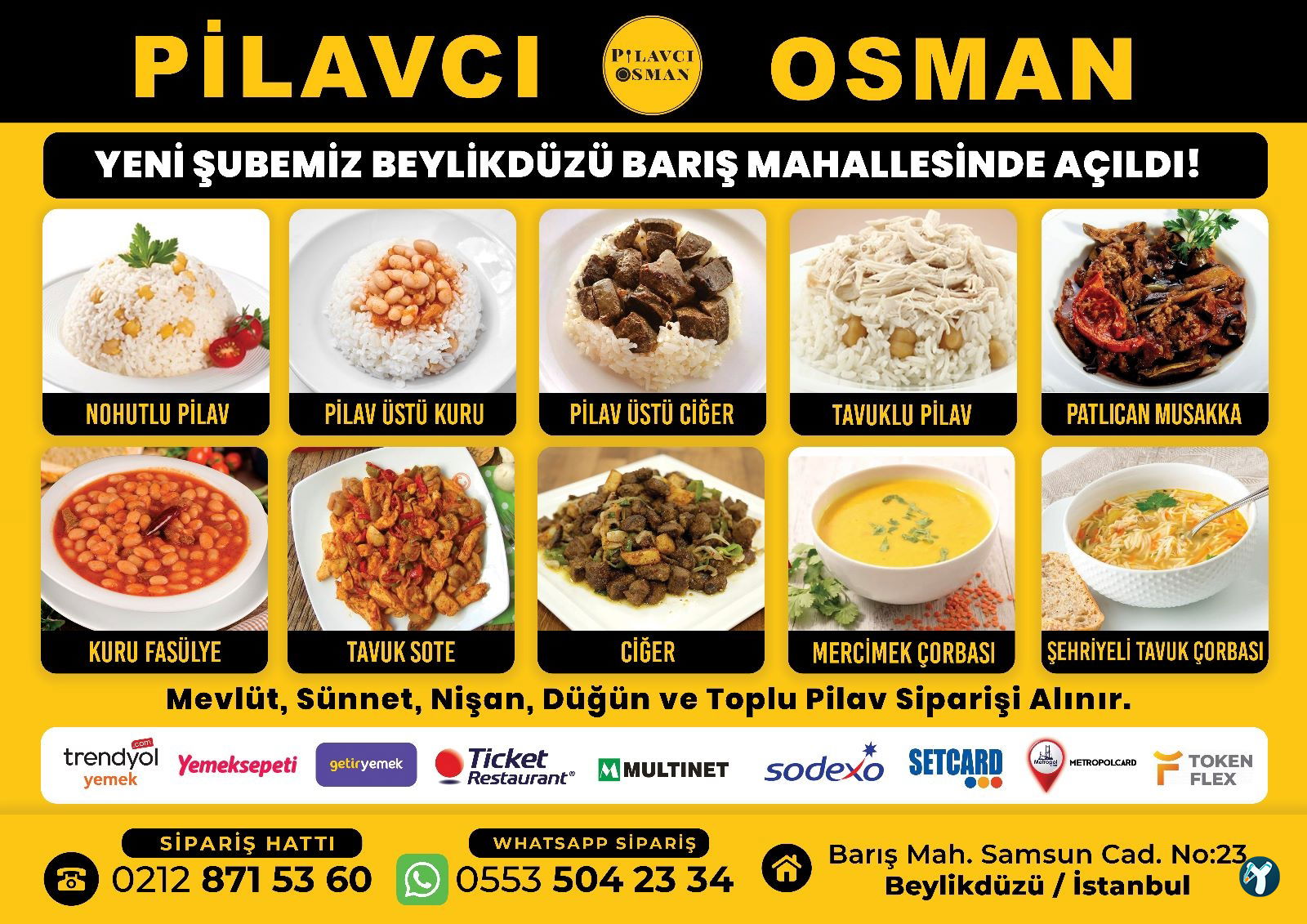 Pilavcı Osman Beylikdüzü