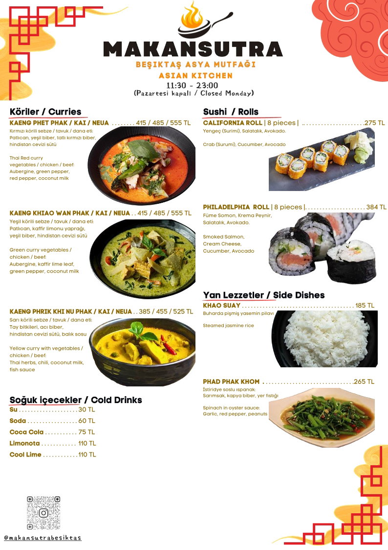 Makansutra Beşiktaş Asian Kitchen