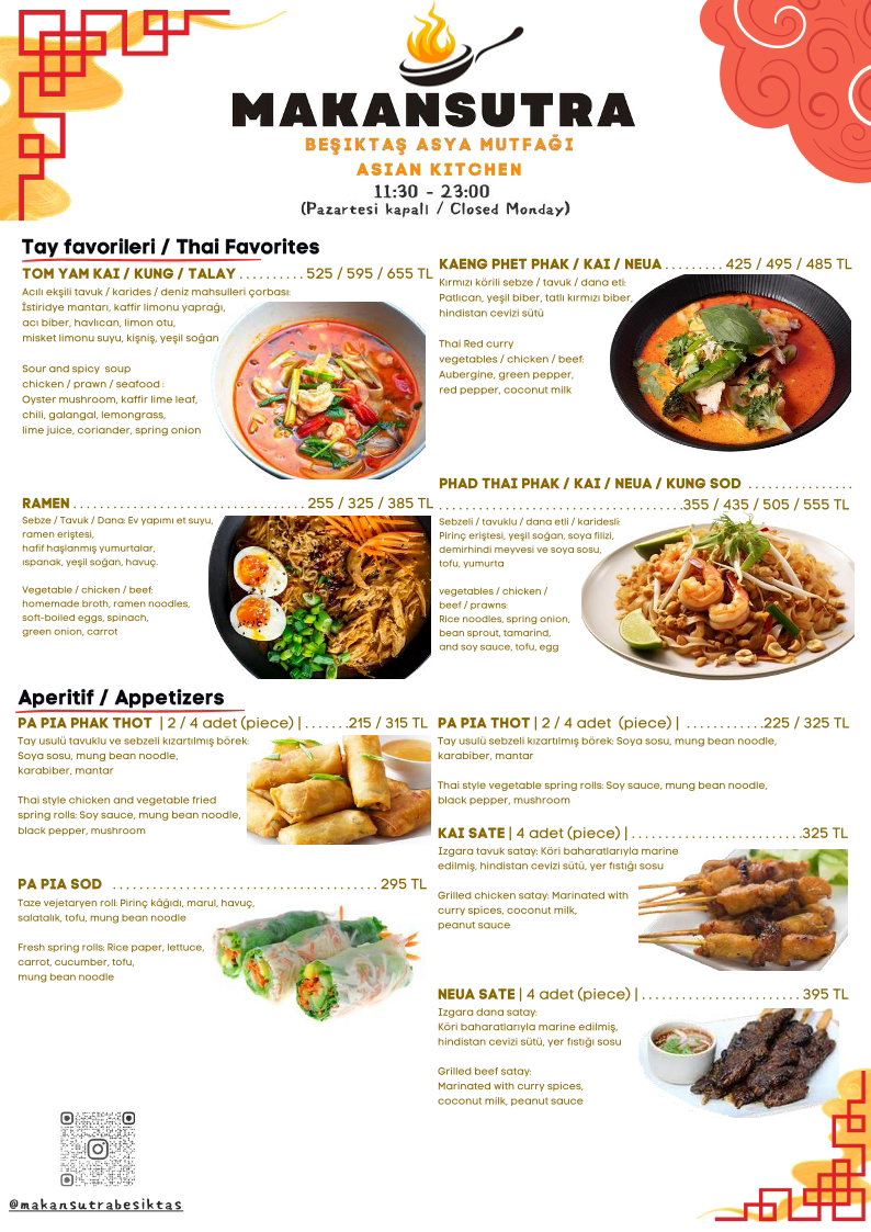 Makansutra Beşiktaş Asian Kitchen