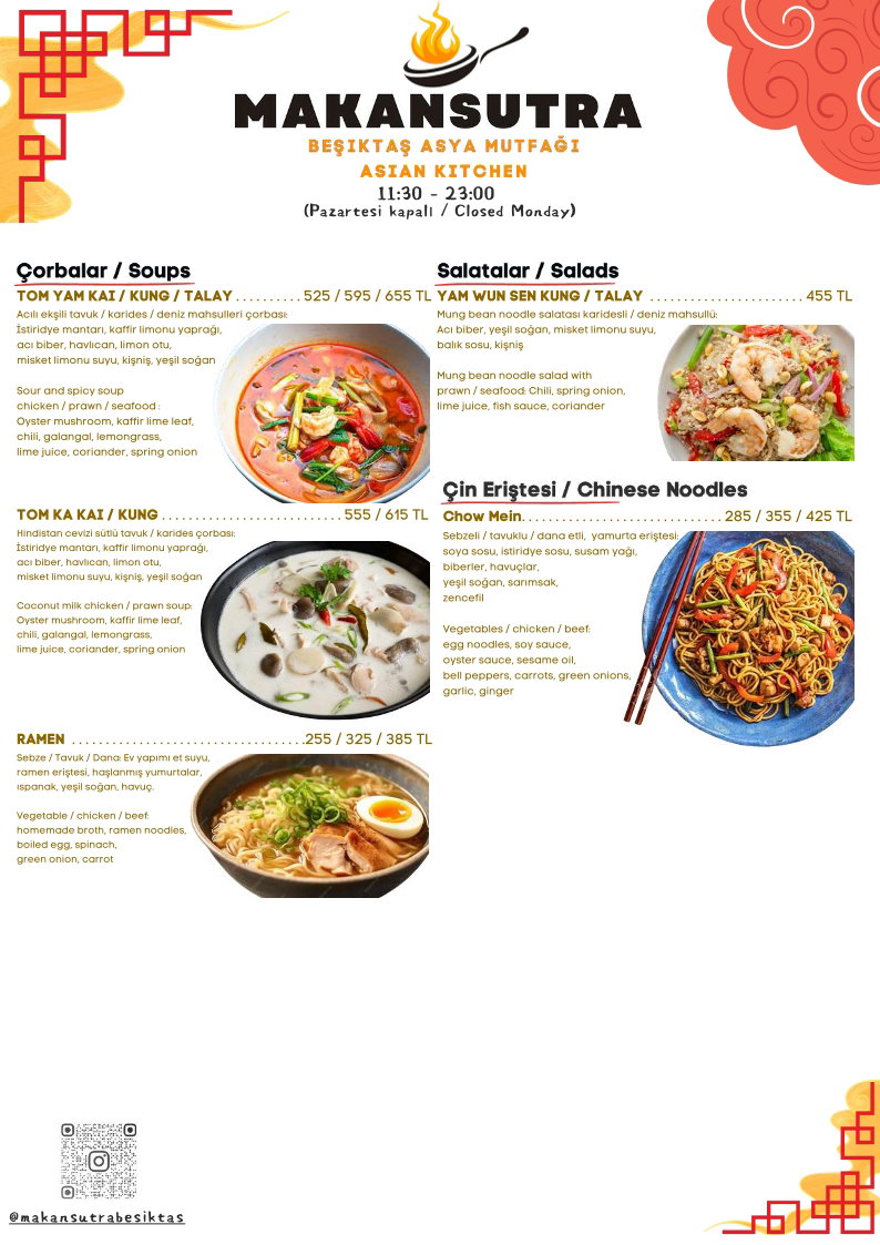 Makansutra Beşiktaş Asian Kitchen
