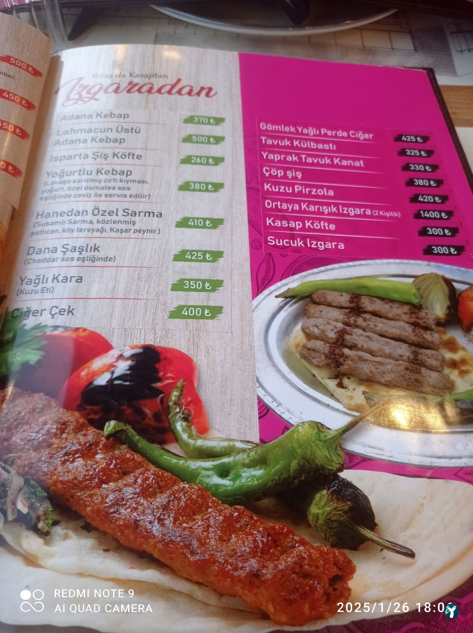 Hanedan Restaurant & Steak Isparta