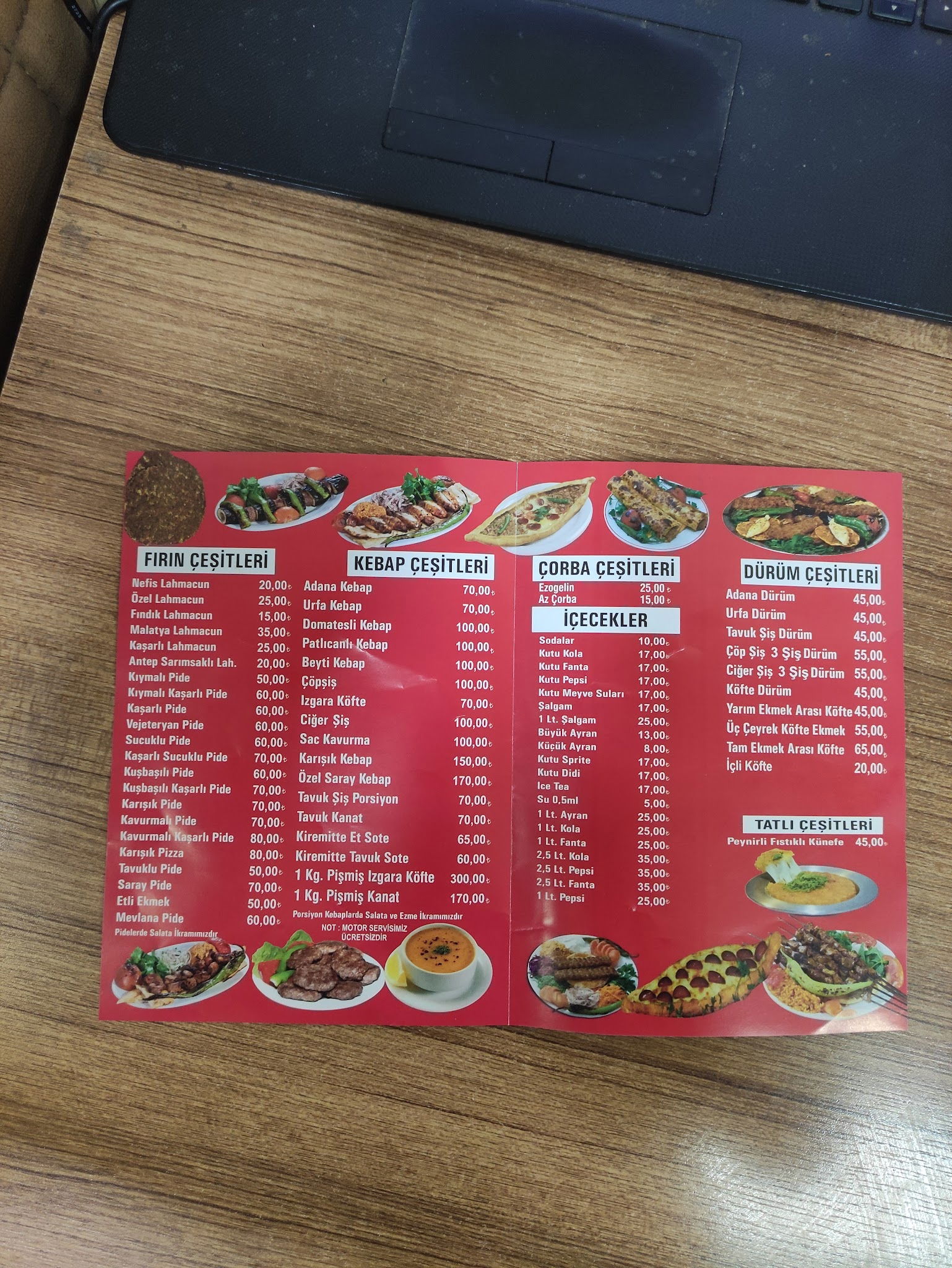 Saray Kebap Lahmacun Salonu Havaalanı Mh