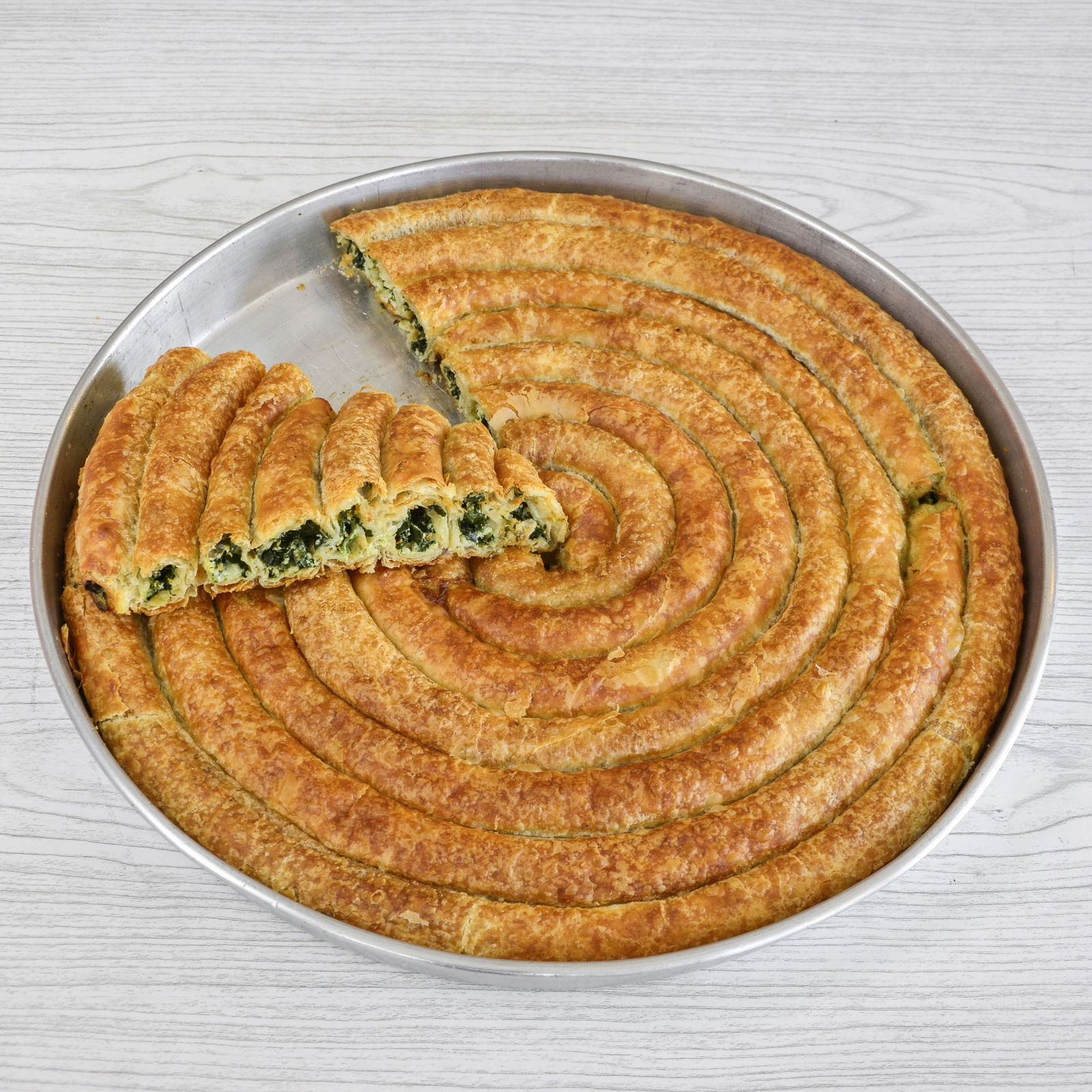 Ispanaklı & Peynirli Boşnak Tepsi (2,2 kg. - 2,4 kg.)