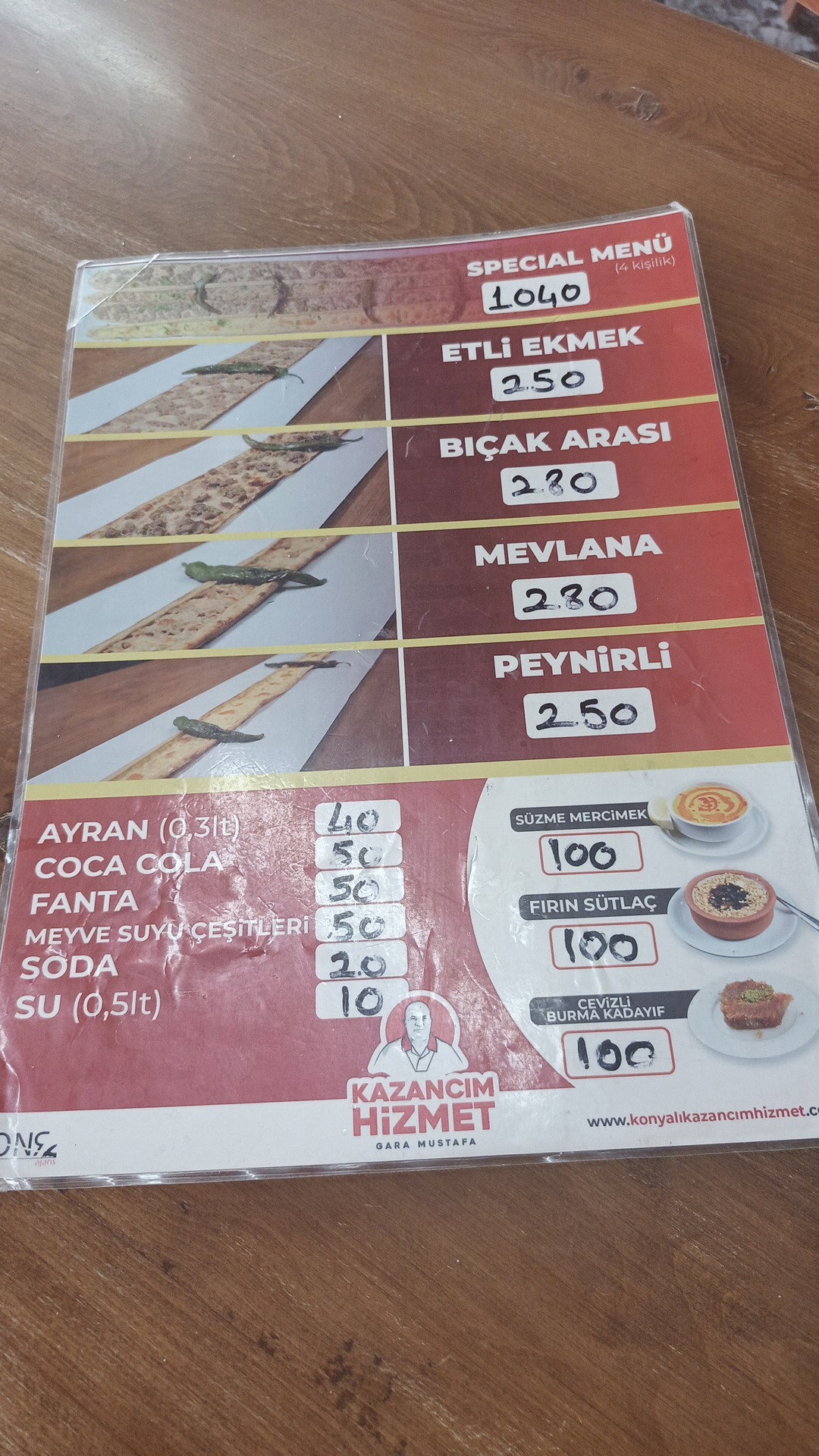 Kazancım Hizmet - Konyalı Etli Ekmek