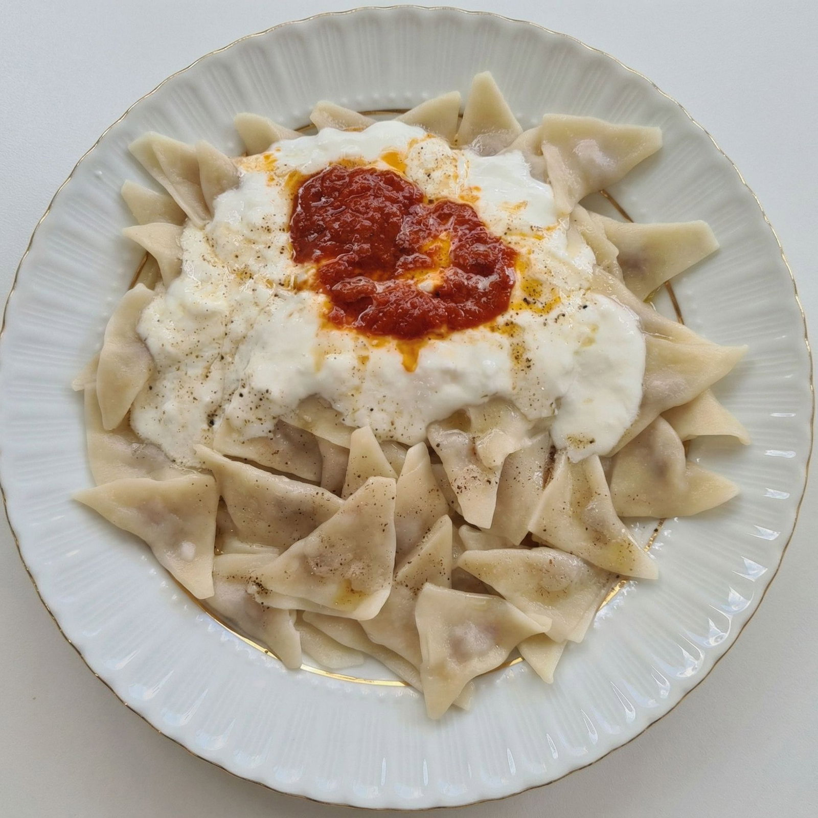 Üçgen Mantı