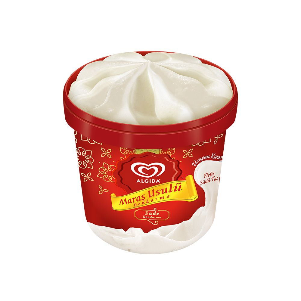 Algida Maraş Usulü Sade Cup Dondurma (100 ml.)