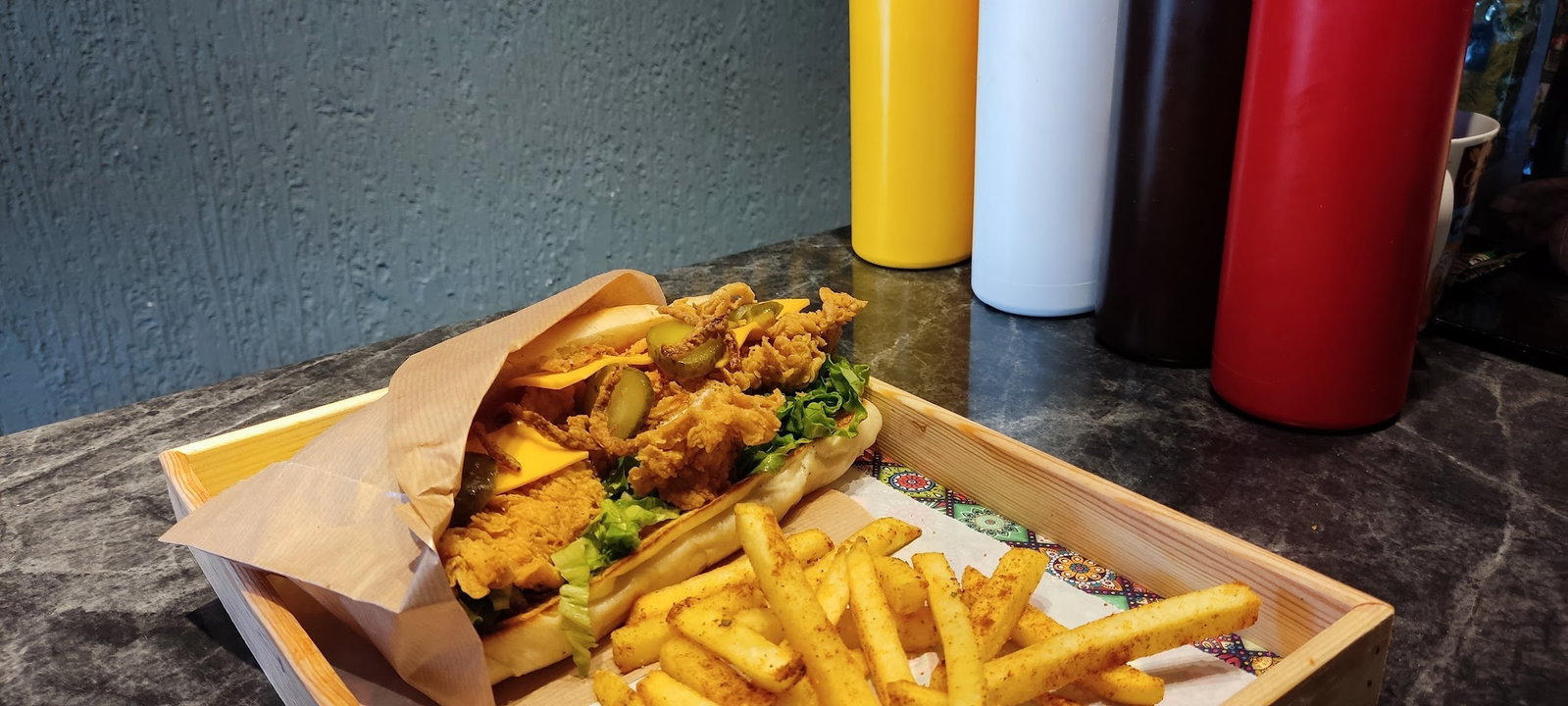 Pollito Chicken Burger