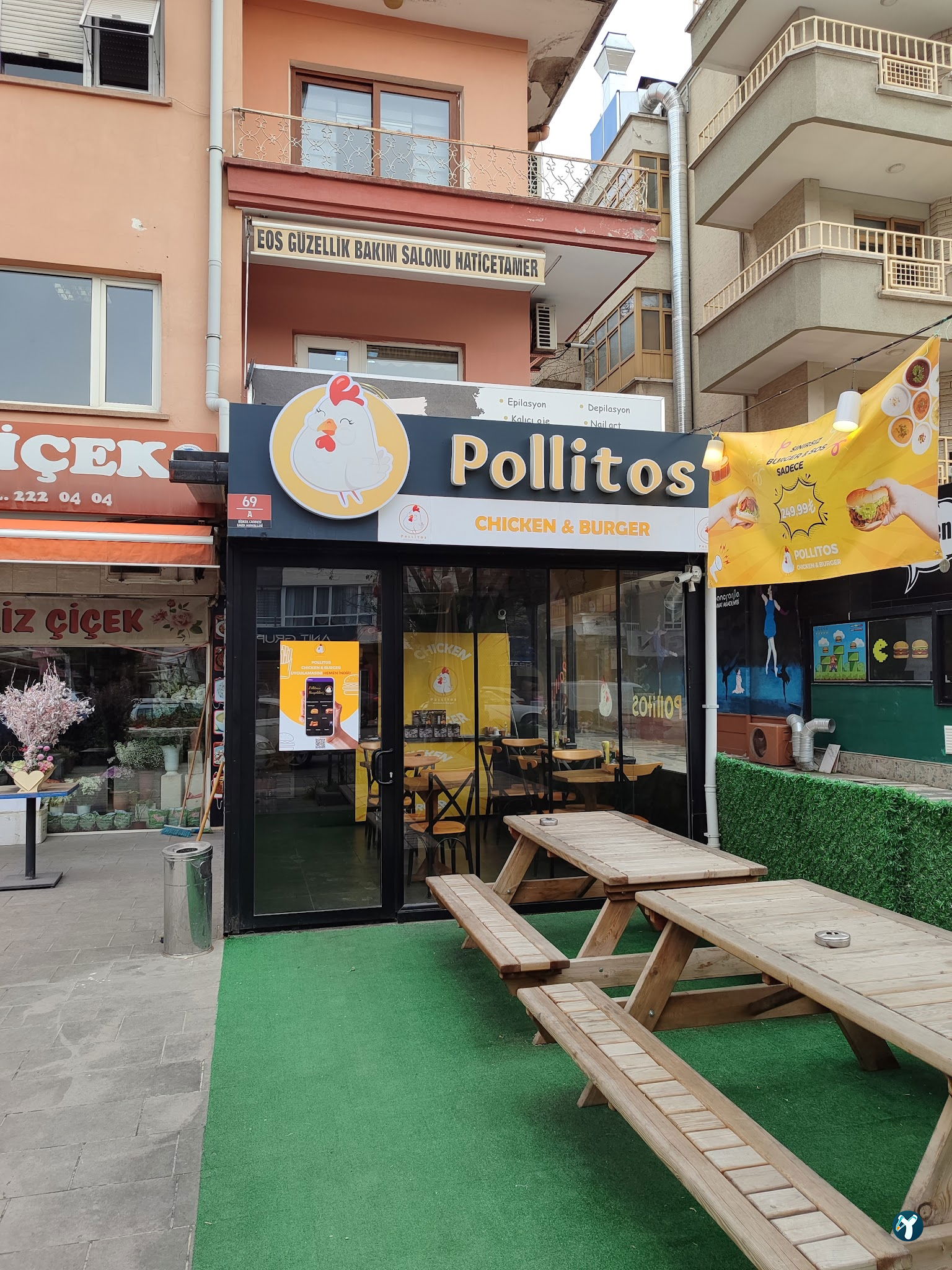 Pollito Chicken Burger