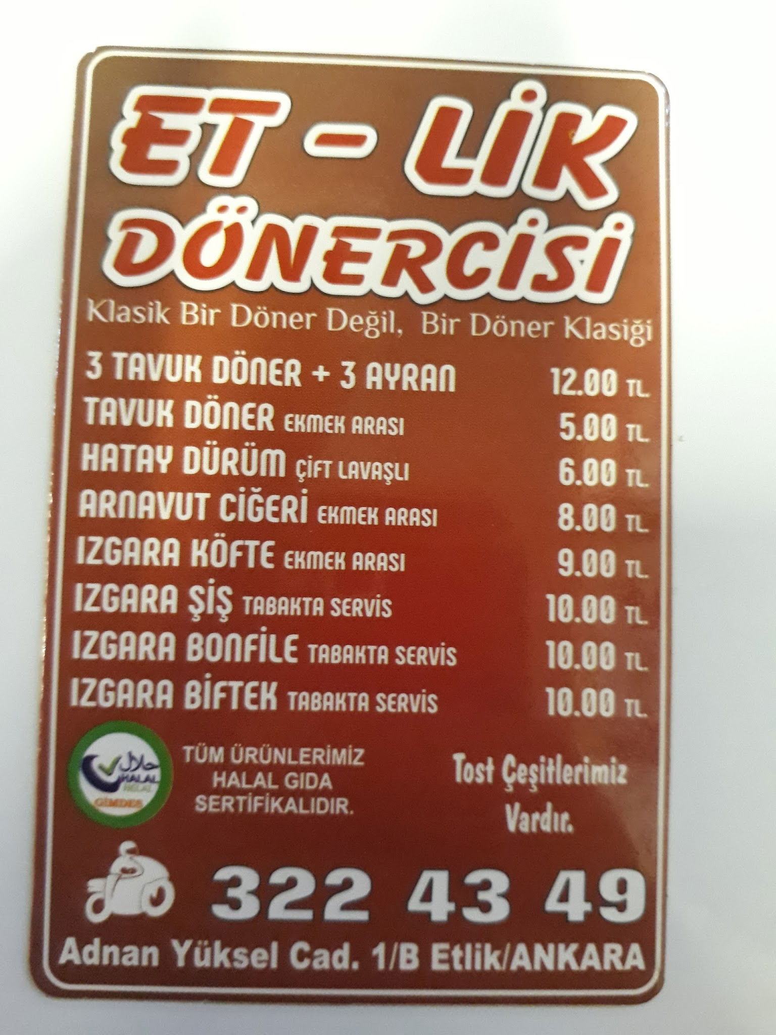 Et-Lik Döner