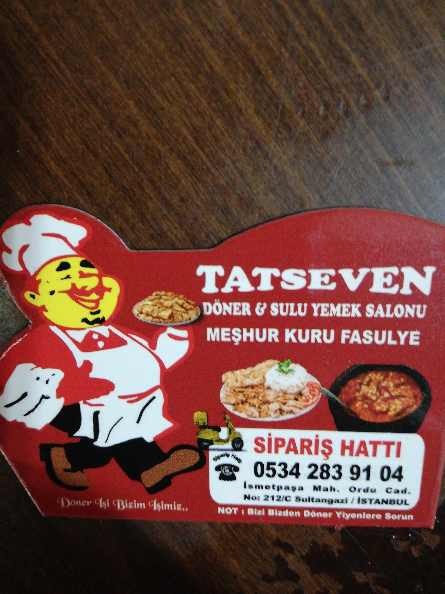 Tatseven Döner Meşhur Kurufasulye