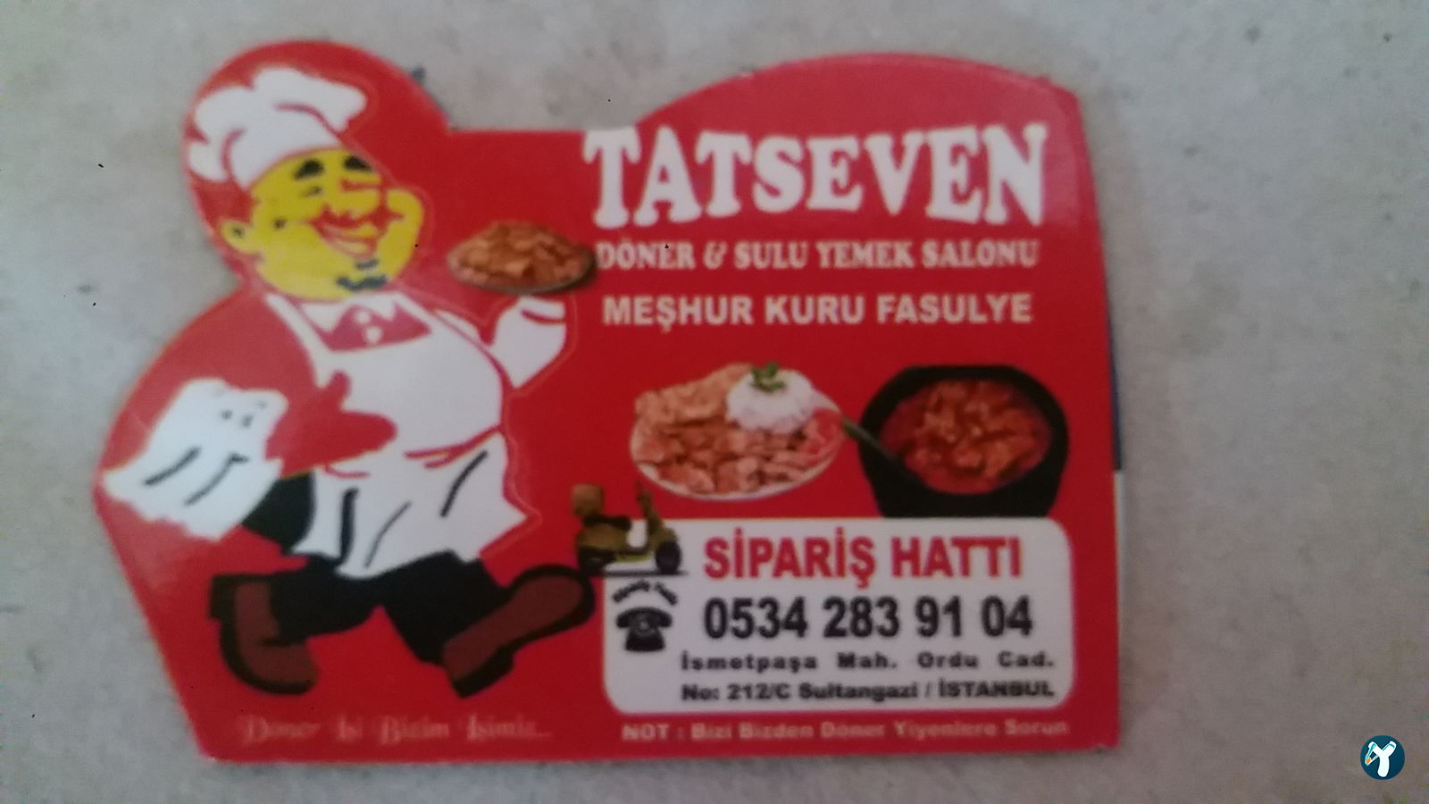 Tatseven Döner Meşhur Kurufasulye