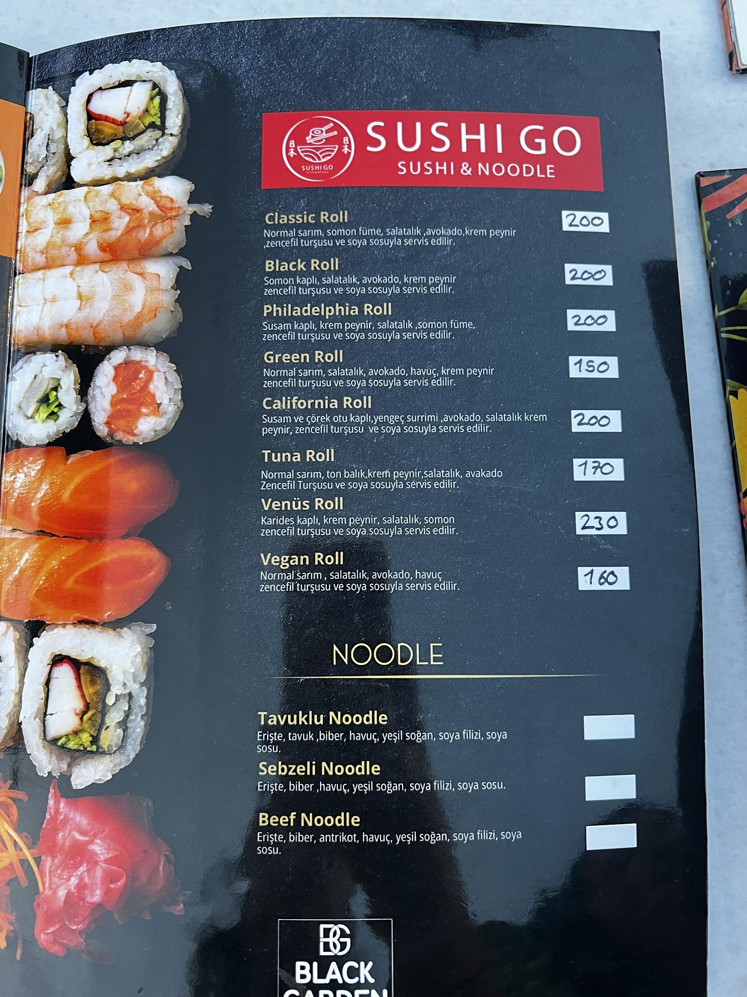 Black Garden Street Food