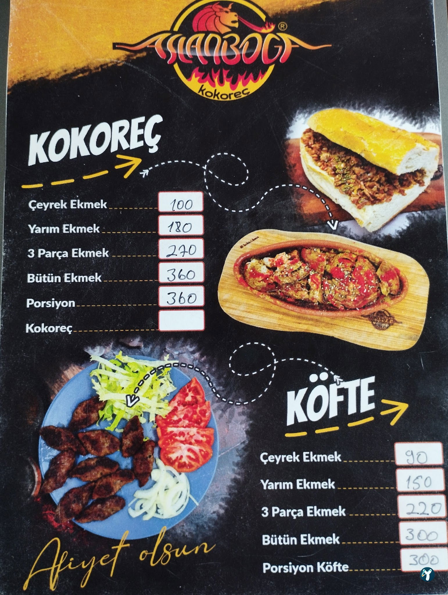 Balıkesir Aslanboğa Kokoreç