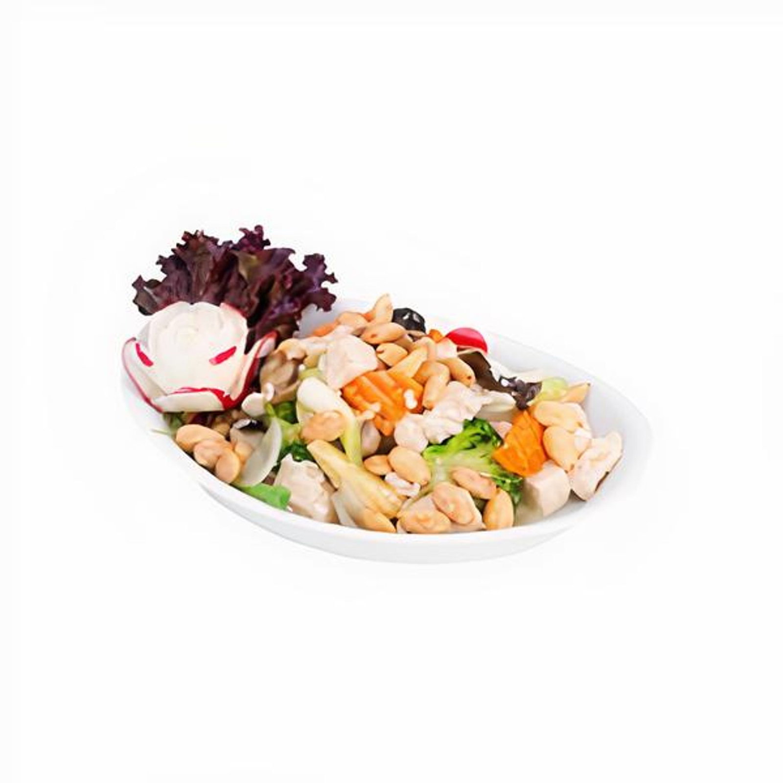 Sebzeli Bademli Tavuk