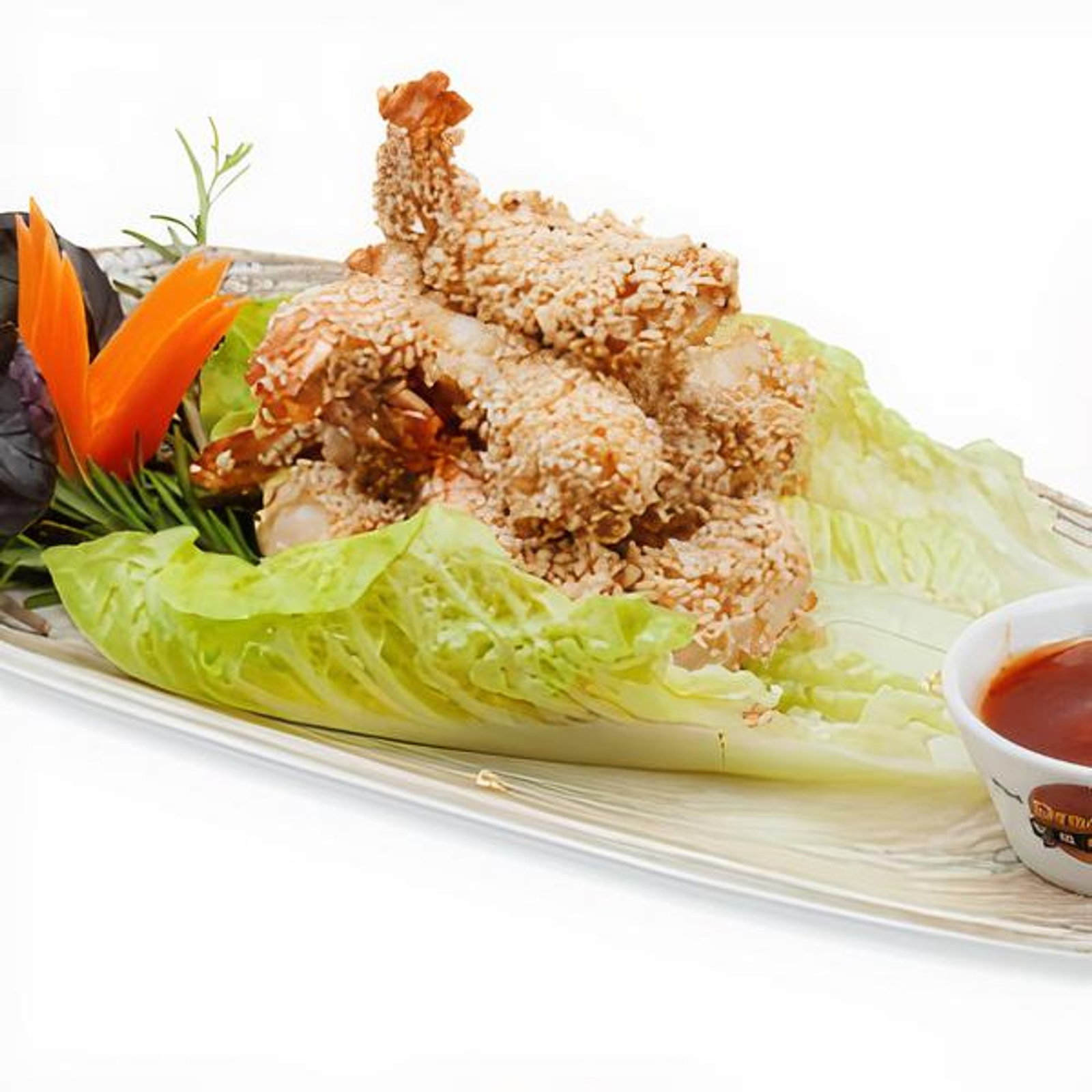 Susamlı Kızarmış Karides