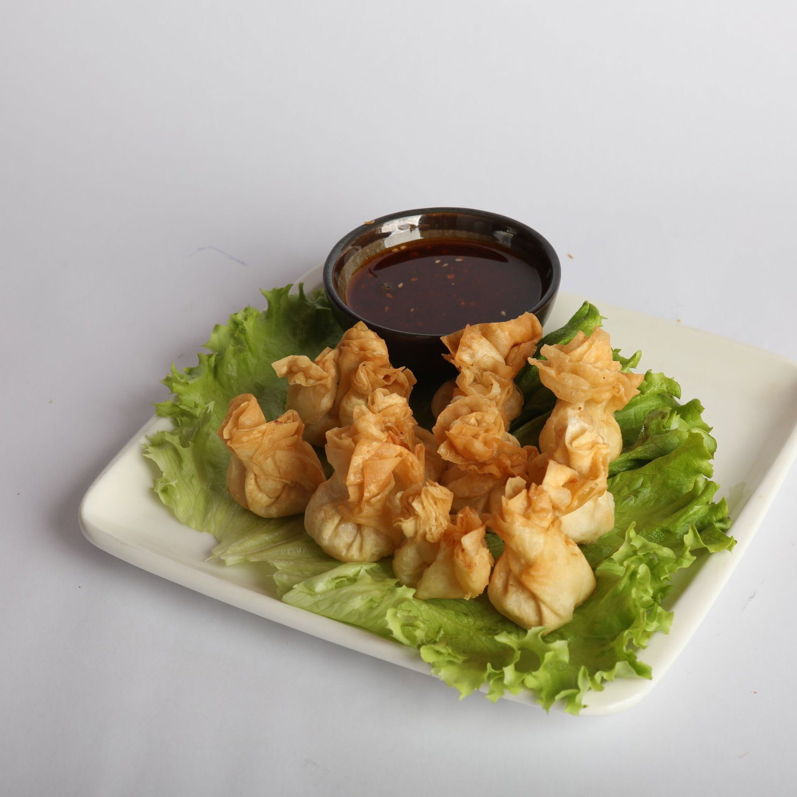 Çıtır Karidesli Mantı