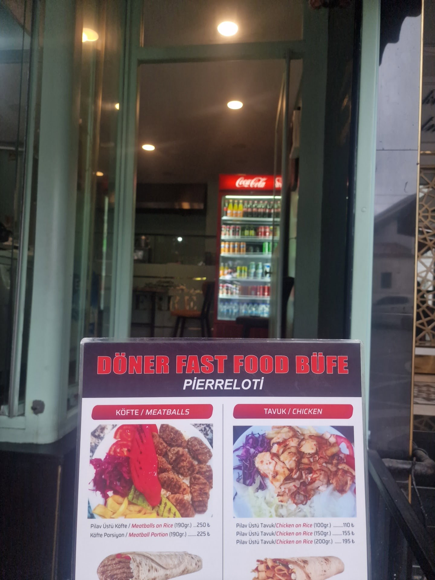 Pi̇erreloti̇ Döner Fast Food Büfe