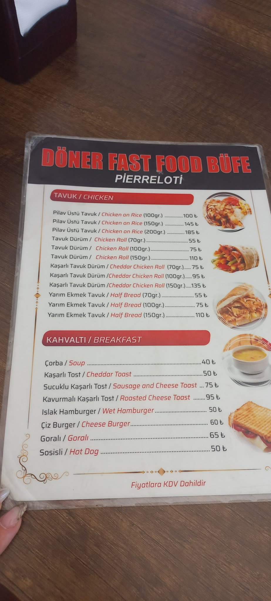 Pi̇erreloti̇ Döner Fast Food Büfe