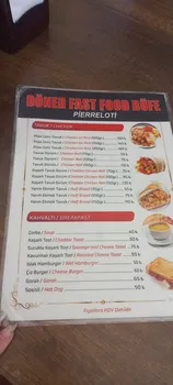 Pi̇erreloti̇ Döner Fast Food Büfe resimleri