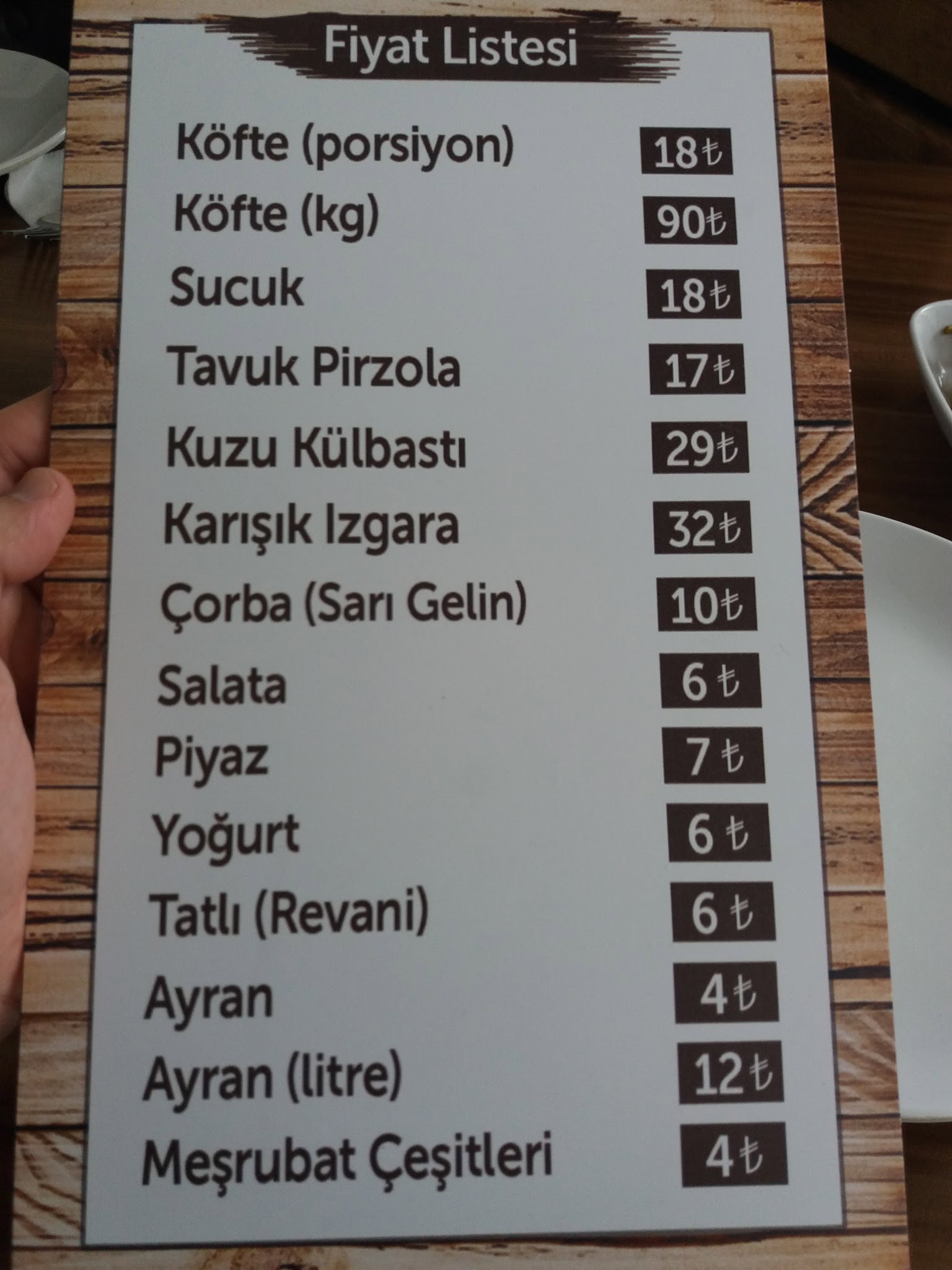 Köfteci Kara Arnavutköy Şubesi
