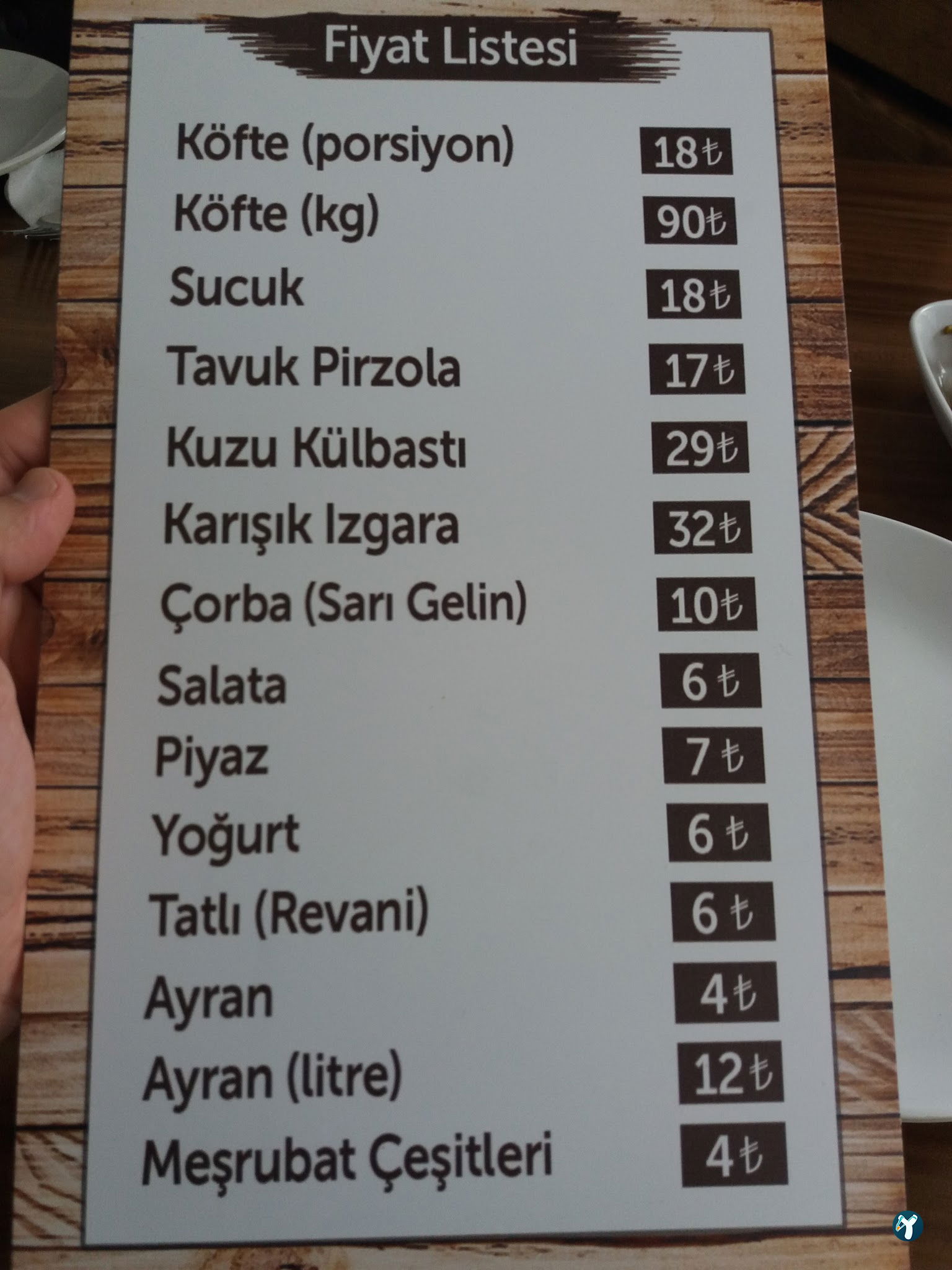 Köfteci Kara Arnavutköy Şubesi
