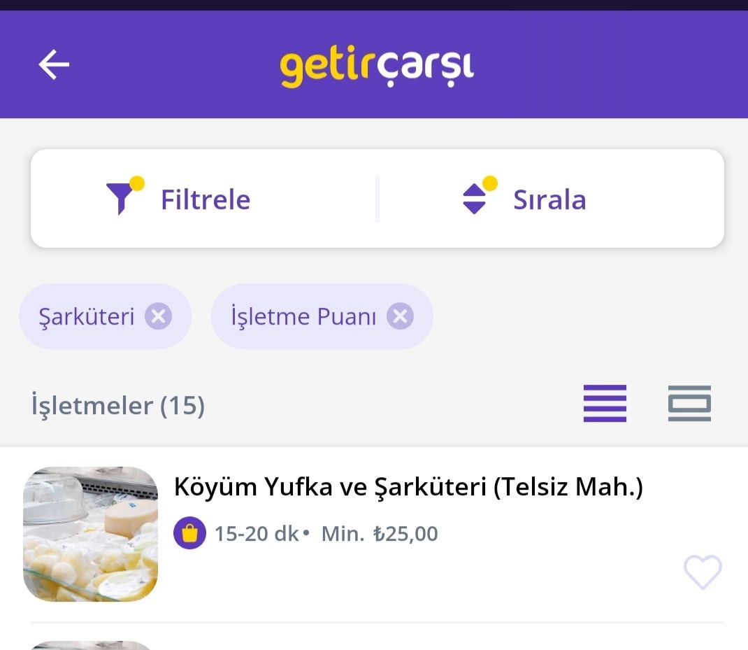Köyüm Gurme Yufka Beylikdüzü