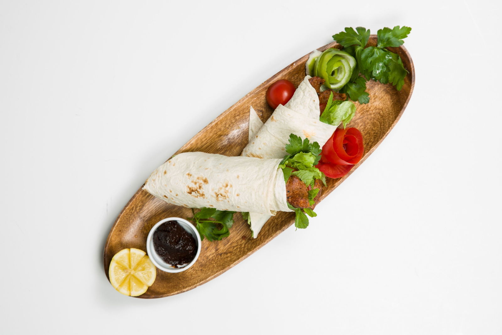 Duble Çiğ Köfte Dürüm (150 gr.)