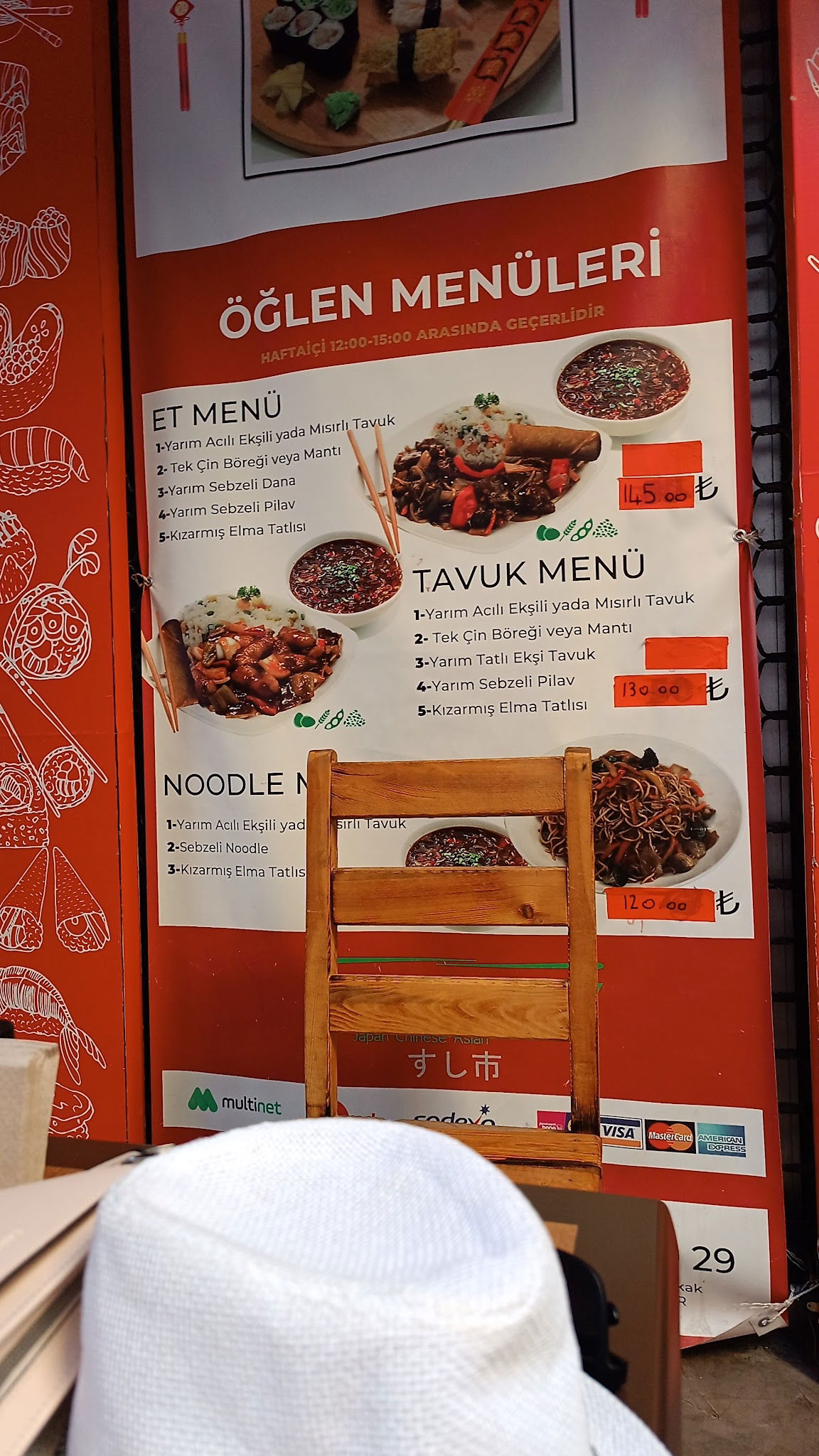 Sushicity Restaurant Alsancak Japon Chinese Asian Cuisine